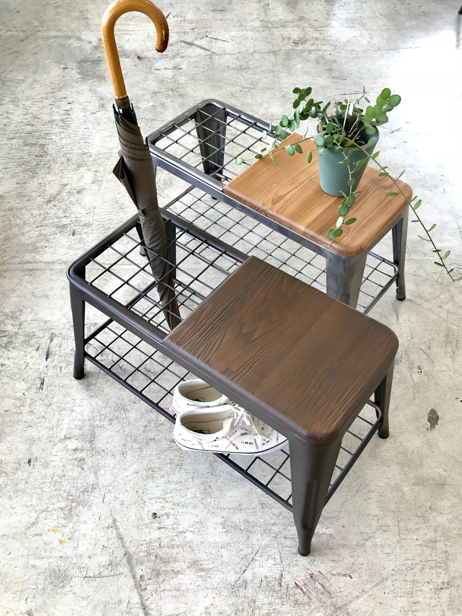 スタンドベンチ 完成品 幅790mm×奥行410mm×高さ445mm - 【公式】allecore(アレコレ) 家具インテリア・生活雑貨のオンライン通販