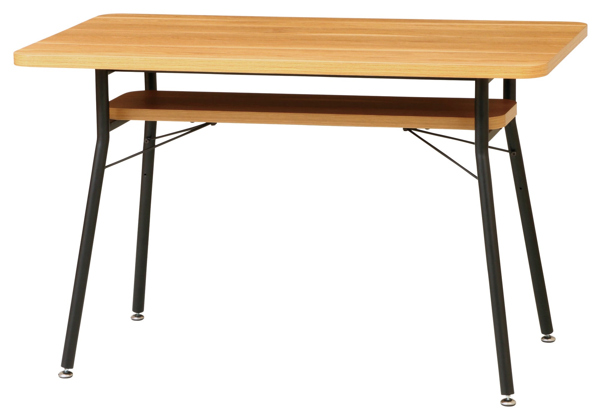 ダイニングテーブル 収納付き 幅1100×奥行600×高さ680mm