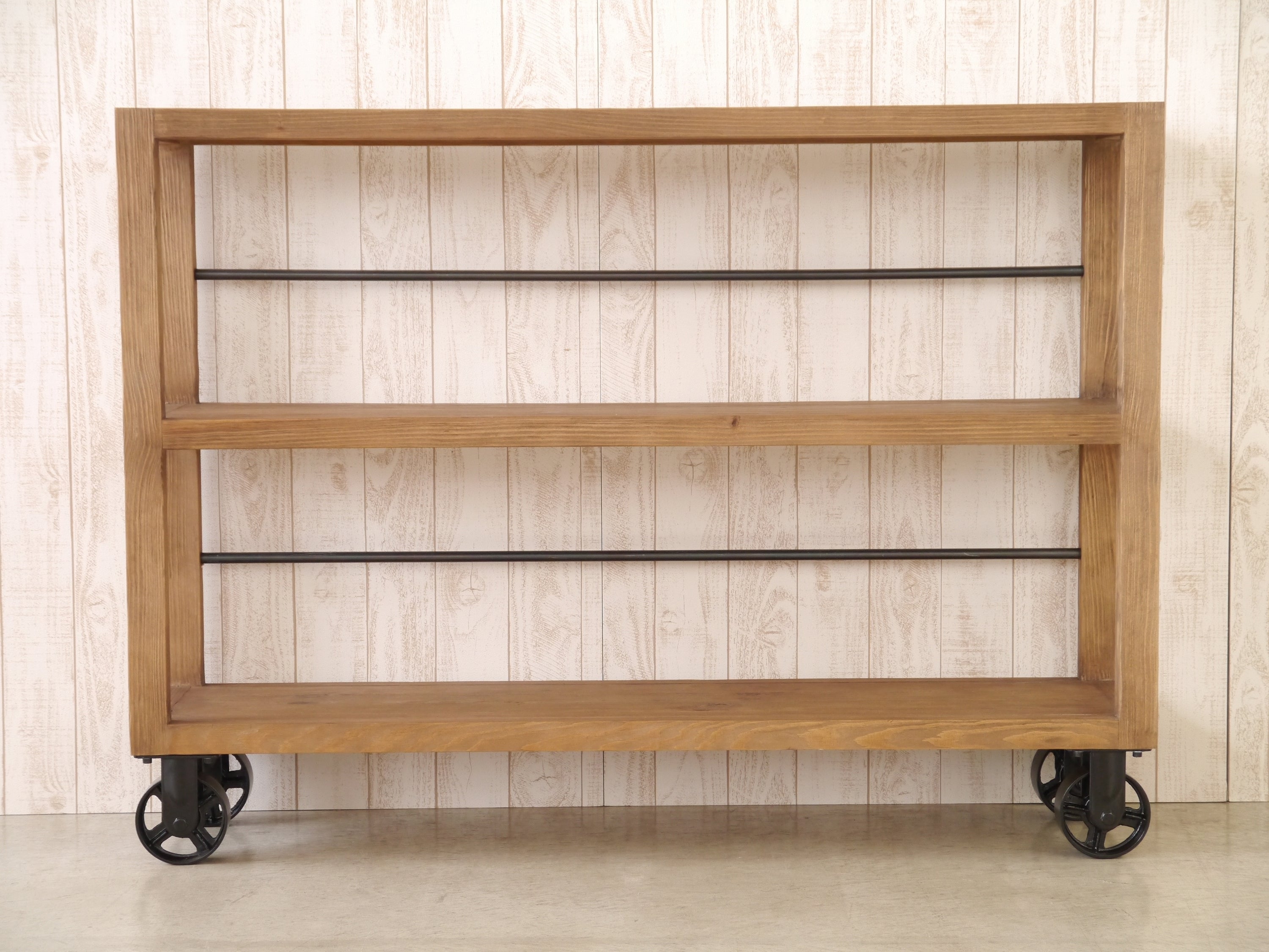 オープンシェルフ 完成品 幅1350mm×奥行350mm×高さ1000mm