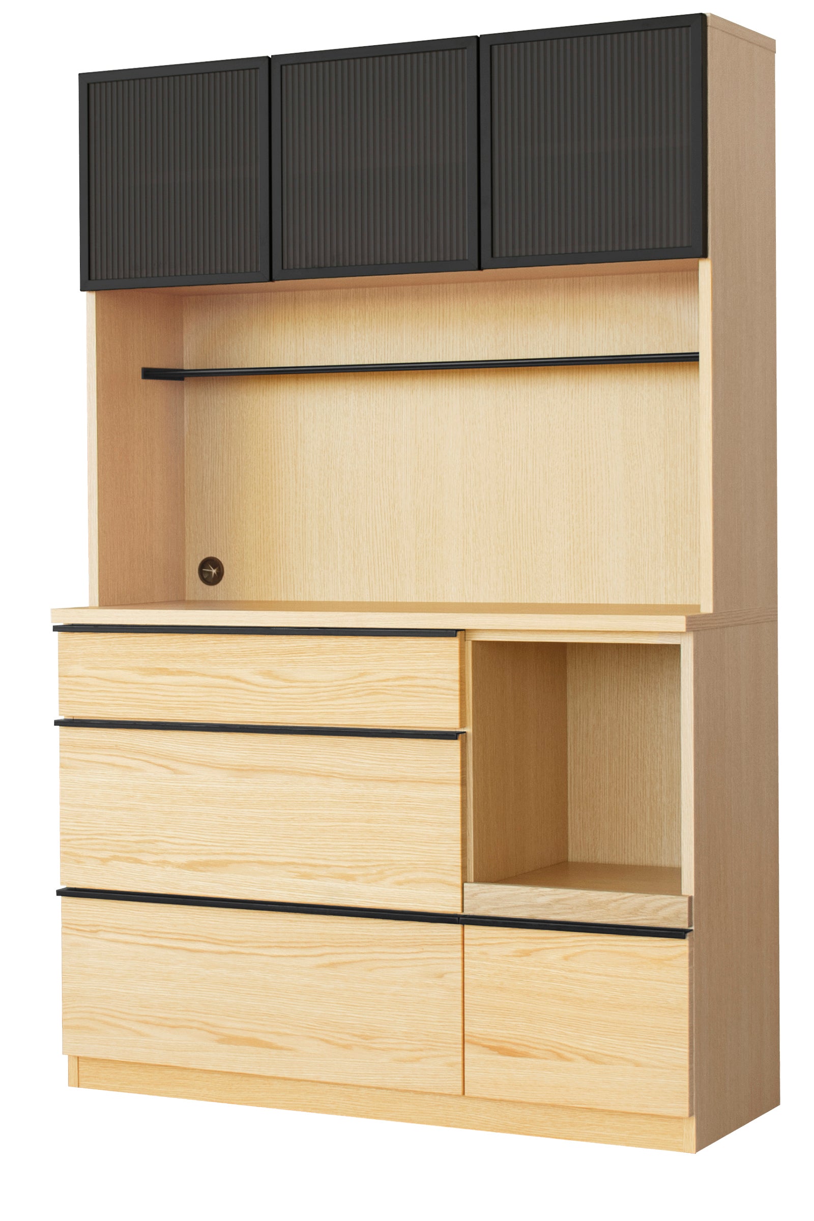 キッチンボード 完成品 日本製 幅1170mm×奥行445mm×高さ1800mm - 【公式】allecore(アレコレ) 家具インテリア・生活雑貨のオンライン通販