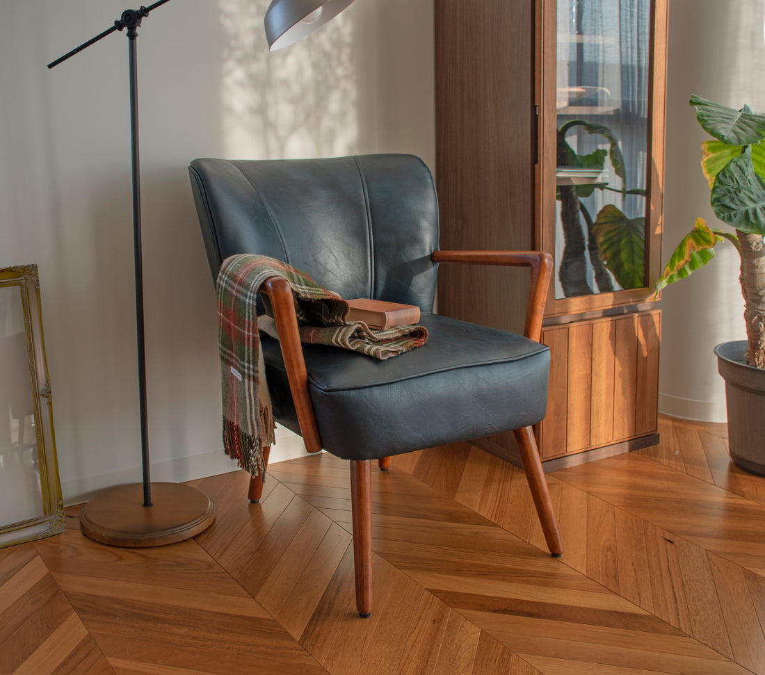 ヴィンテージ調レザーチェア 幅670mm×奥行750mm×高さ785mm×座面高455mm - 【公式】allecore(アレコレ) 家具インテリア・生活雑貨のオンライン通販