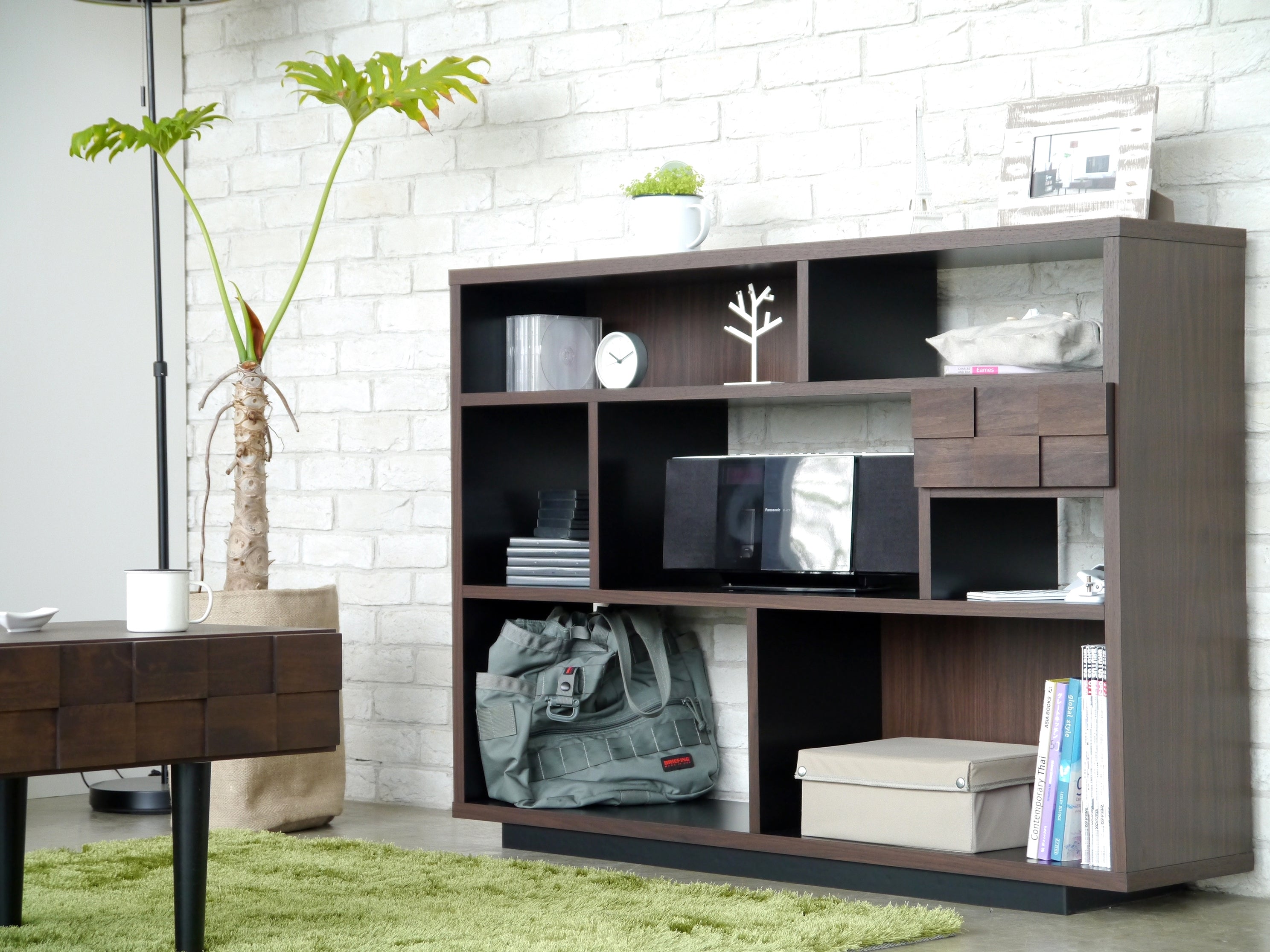 シェルフ 本棚 ブックシェルフ 完成品 日本製 幅1250㎜×奥行315mm×高さ900mm - 【公式】allecore(アレコレ) 家具インテリア・生活雑貨のオンライン通販