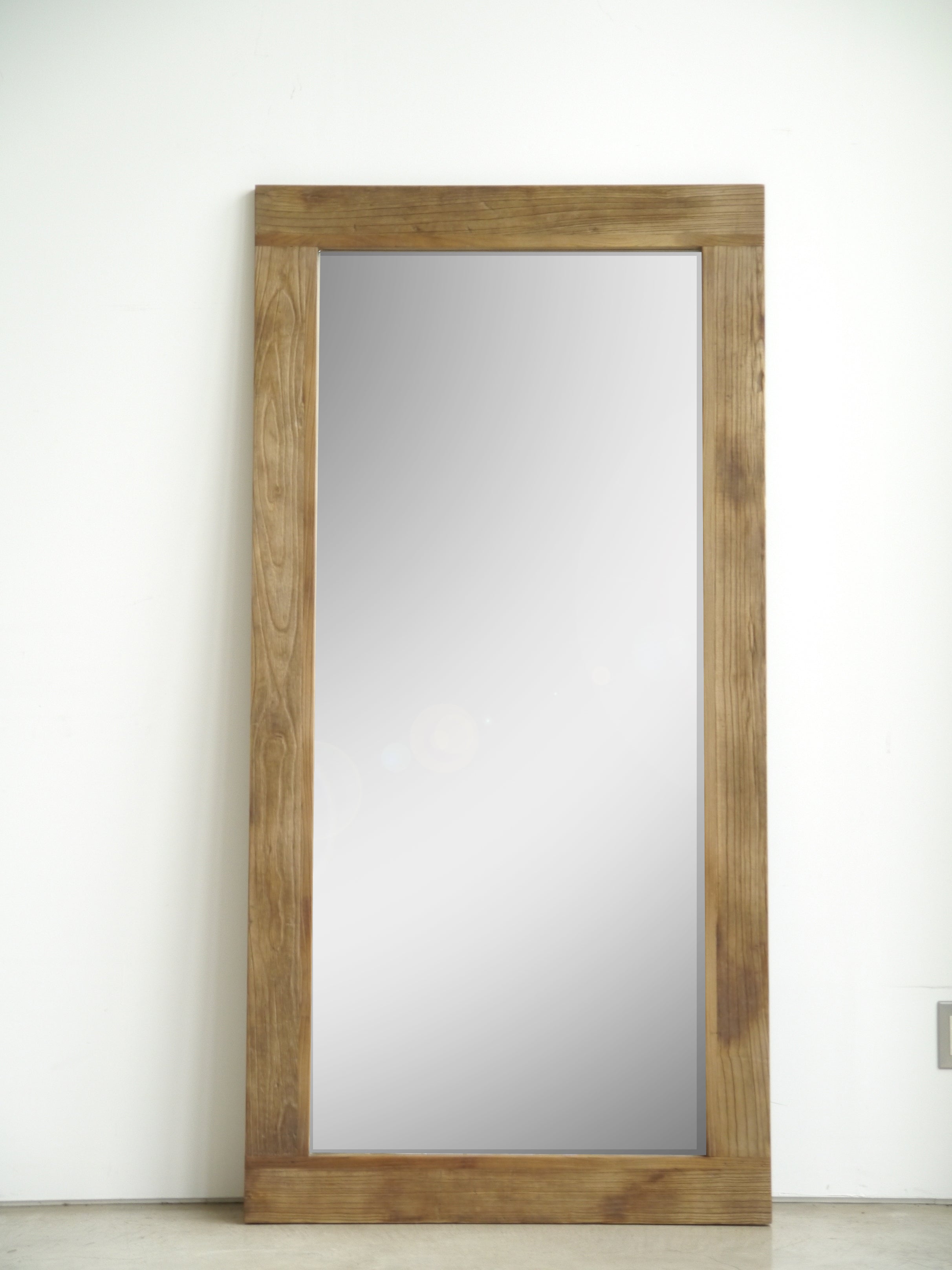 アンティーク ミラー ビンテージ加工 木製 幅90×高さ180cm - 【公式】allecore(アレコレ) 家具インテリア・生活雑貨のオンライン通販