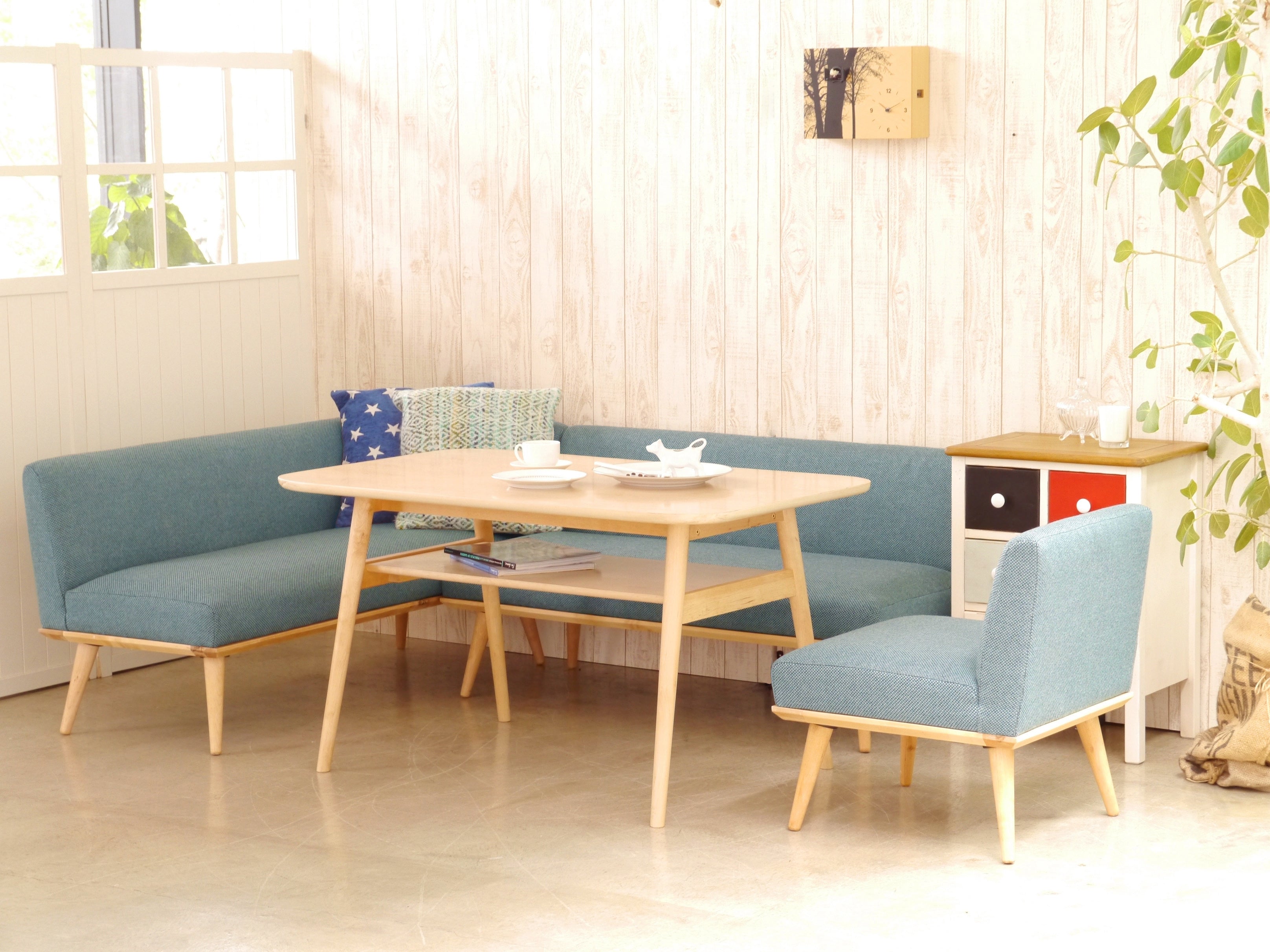 ソファ Rタイプ 幅1420mm×奥行610mm×高さ660mm×座面高40mm