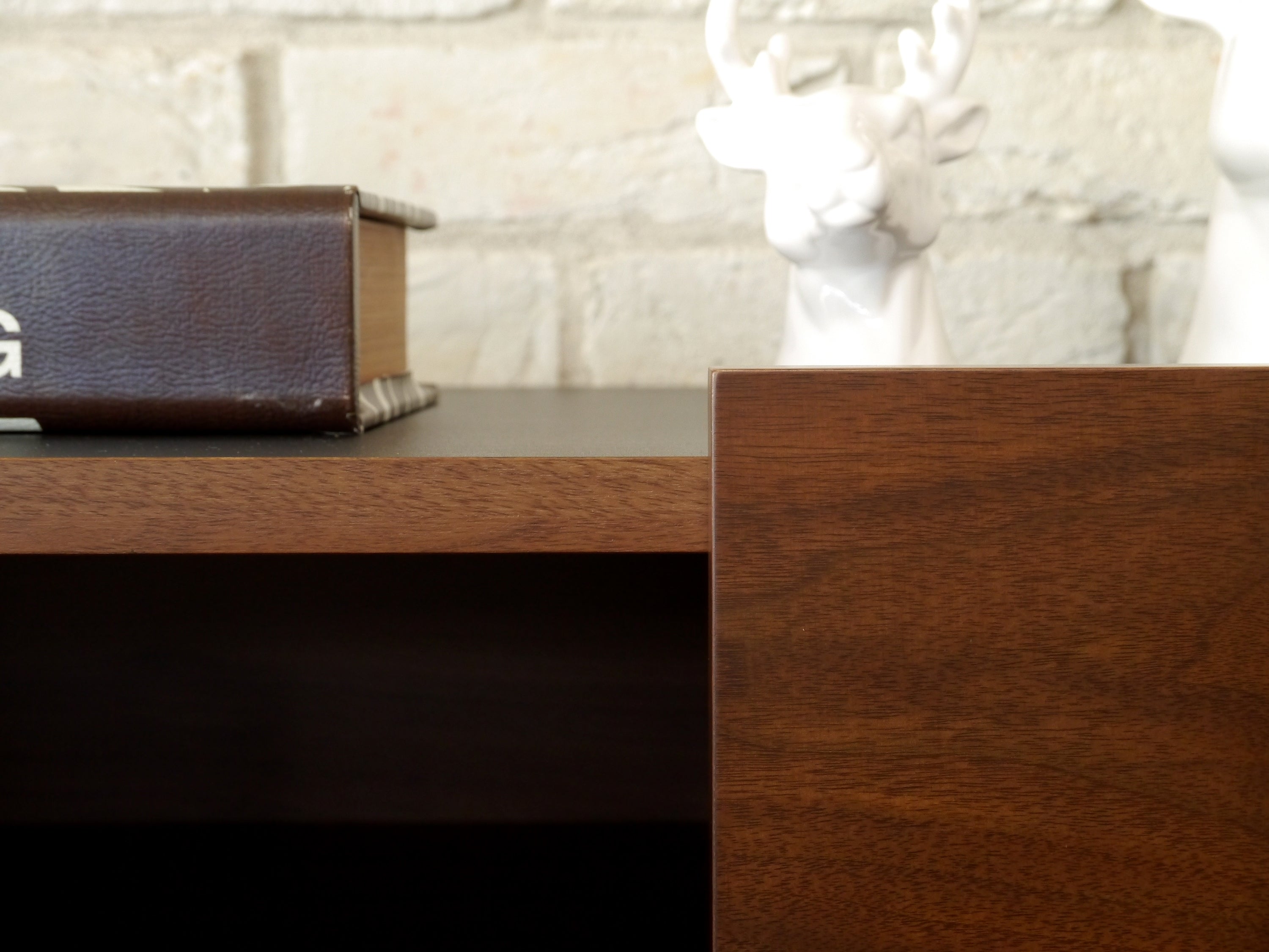 サイドボード スチール脚 3段 日本製 完成品 幅750mm×奥行445mm×高さ800mm