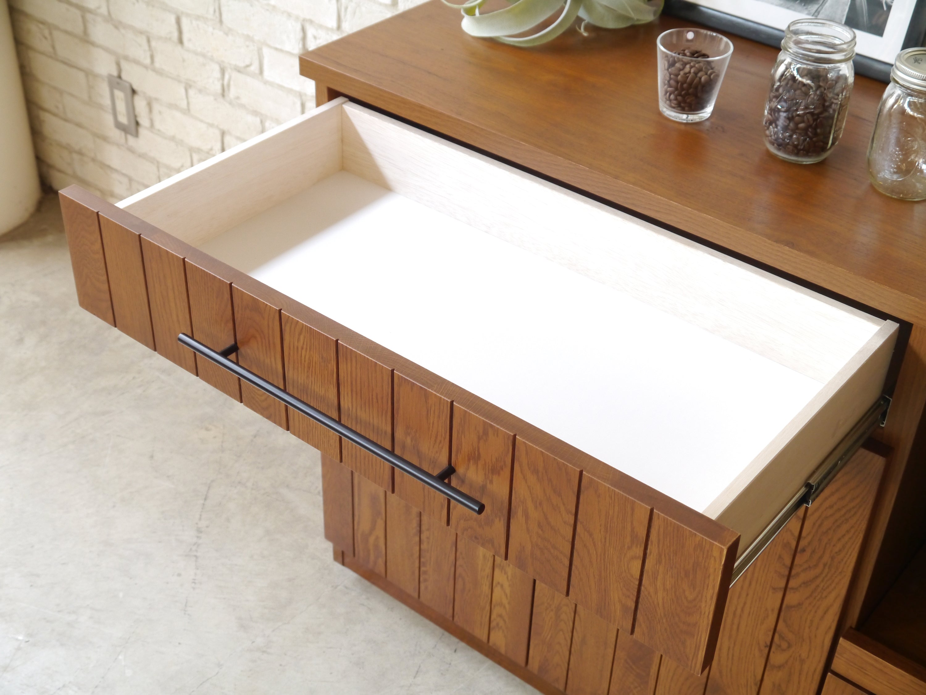 キッチン カウンター 完成品 日本製 幅1150mm×奥行445mm×高さ835mm