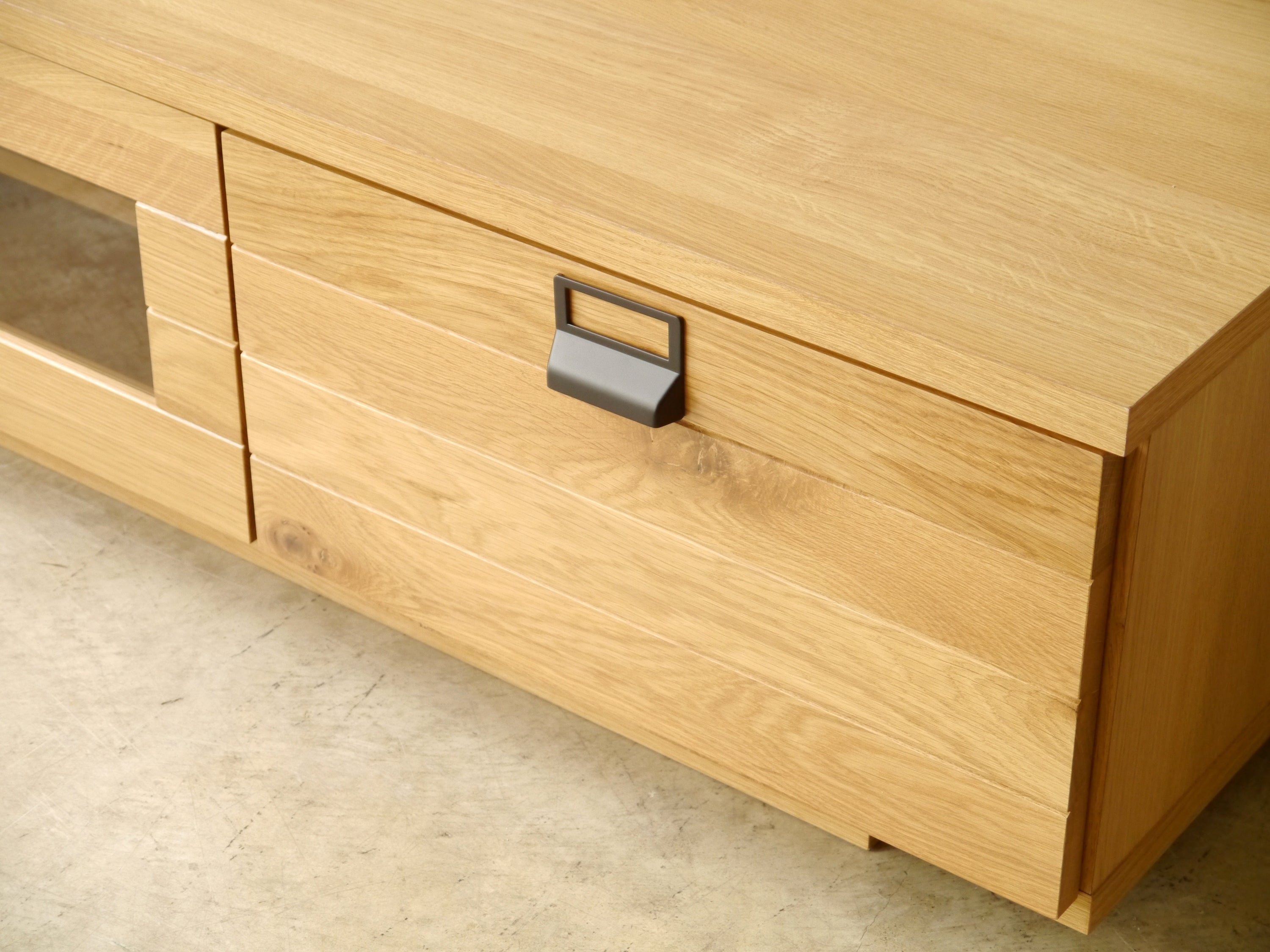 ローボード テレビボード 日本製 幅1665mm×奥行480mm×高さ365mm