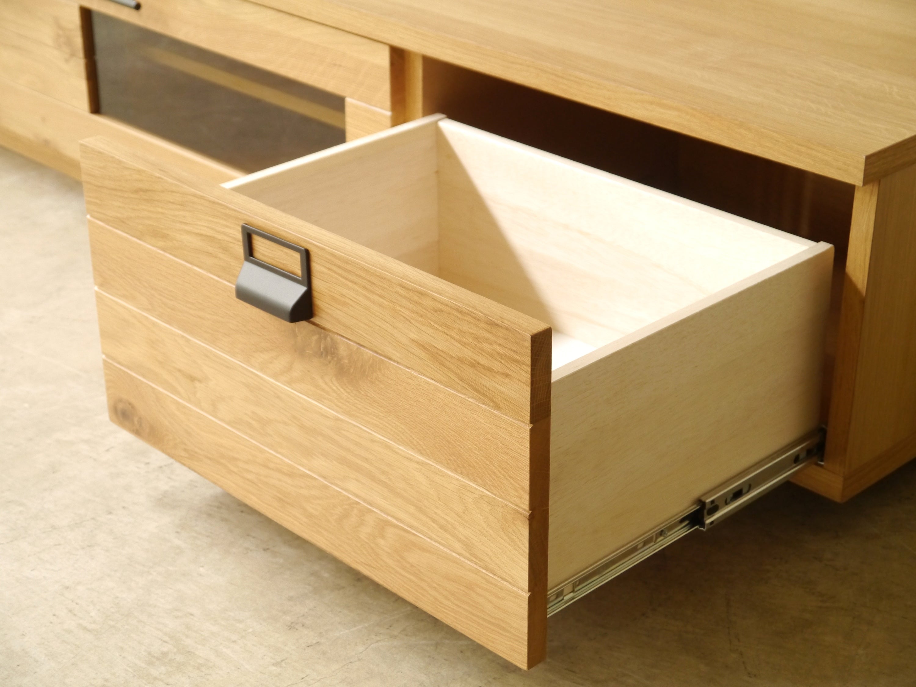 ローボード テレビボード 日本製 幅1665mm×奥行480mm×高さ365mm