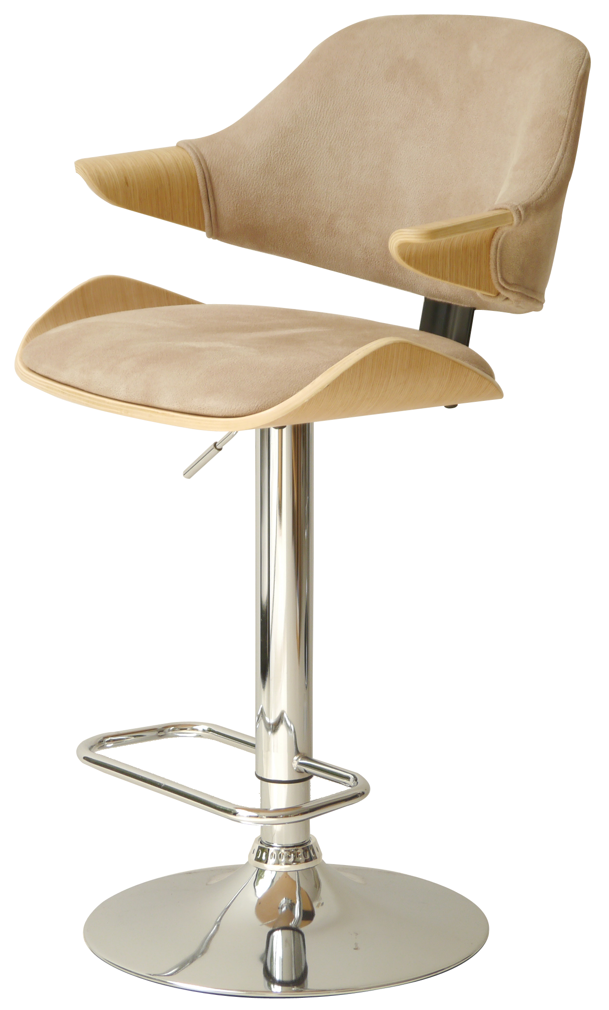 ハイチェア 一人掛け 幅560mm×奥行510mm×高さ900~1120mm×座面高620~840mm