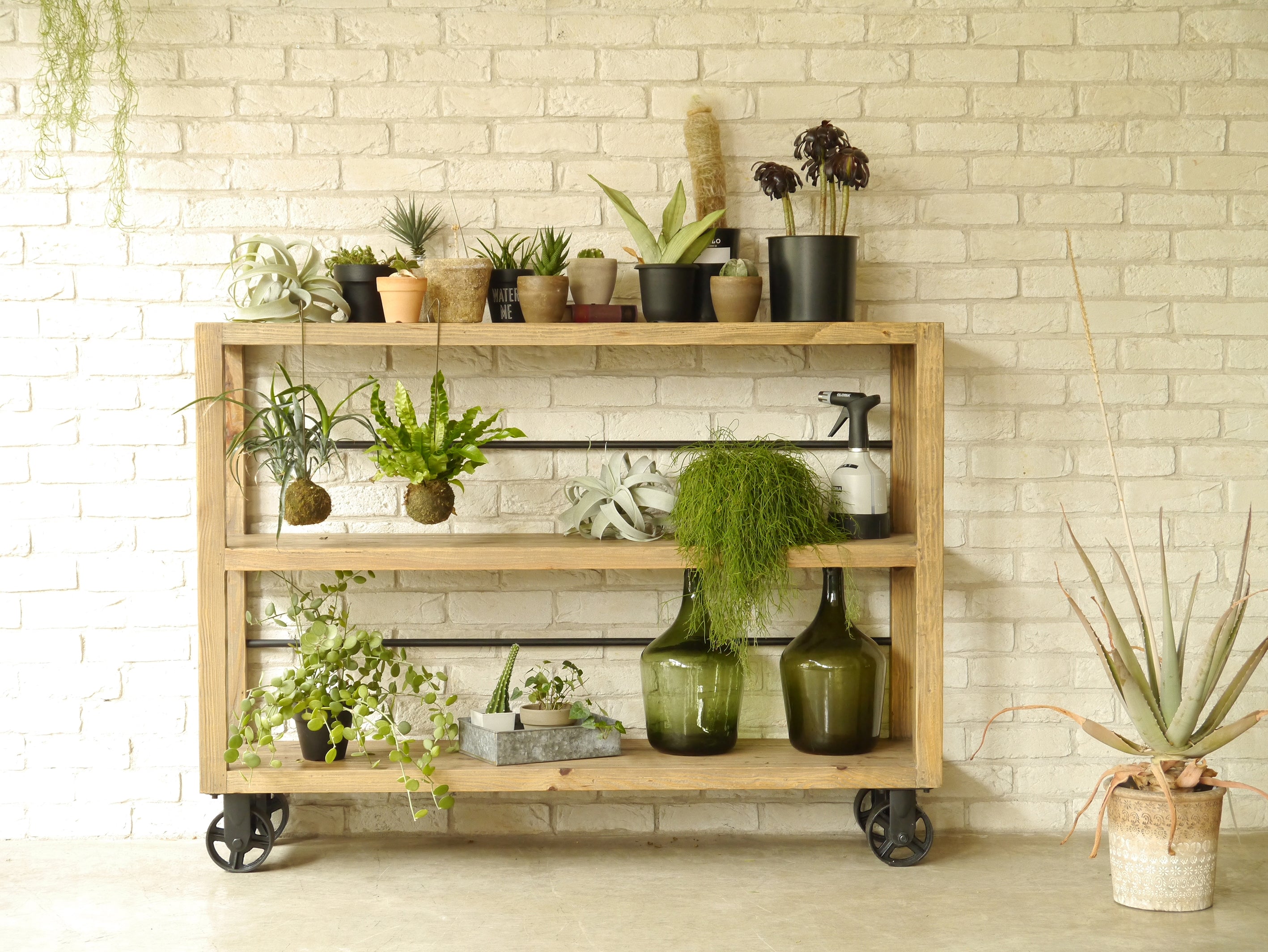 オープンシェルフ 完成品 幅1350mm×奥行350mm×高さ1000mm