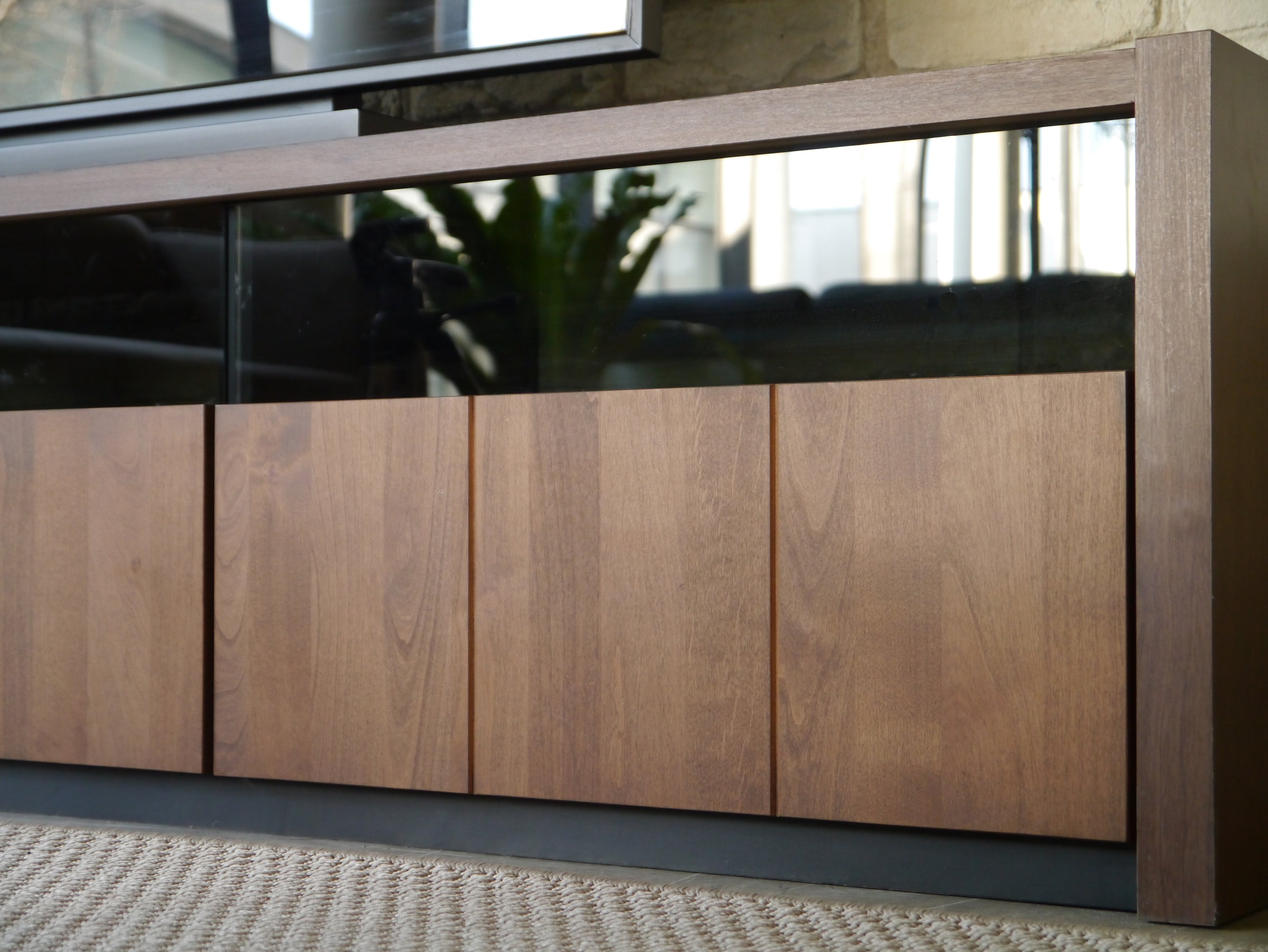 ローボード 完成品 日本製 幅1750mm×奥行400mm×高さ400mm