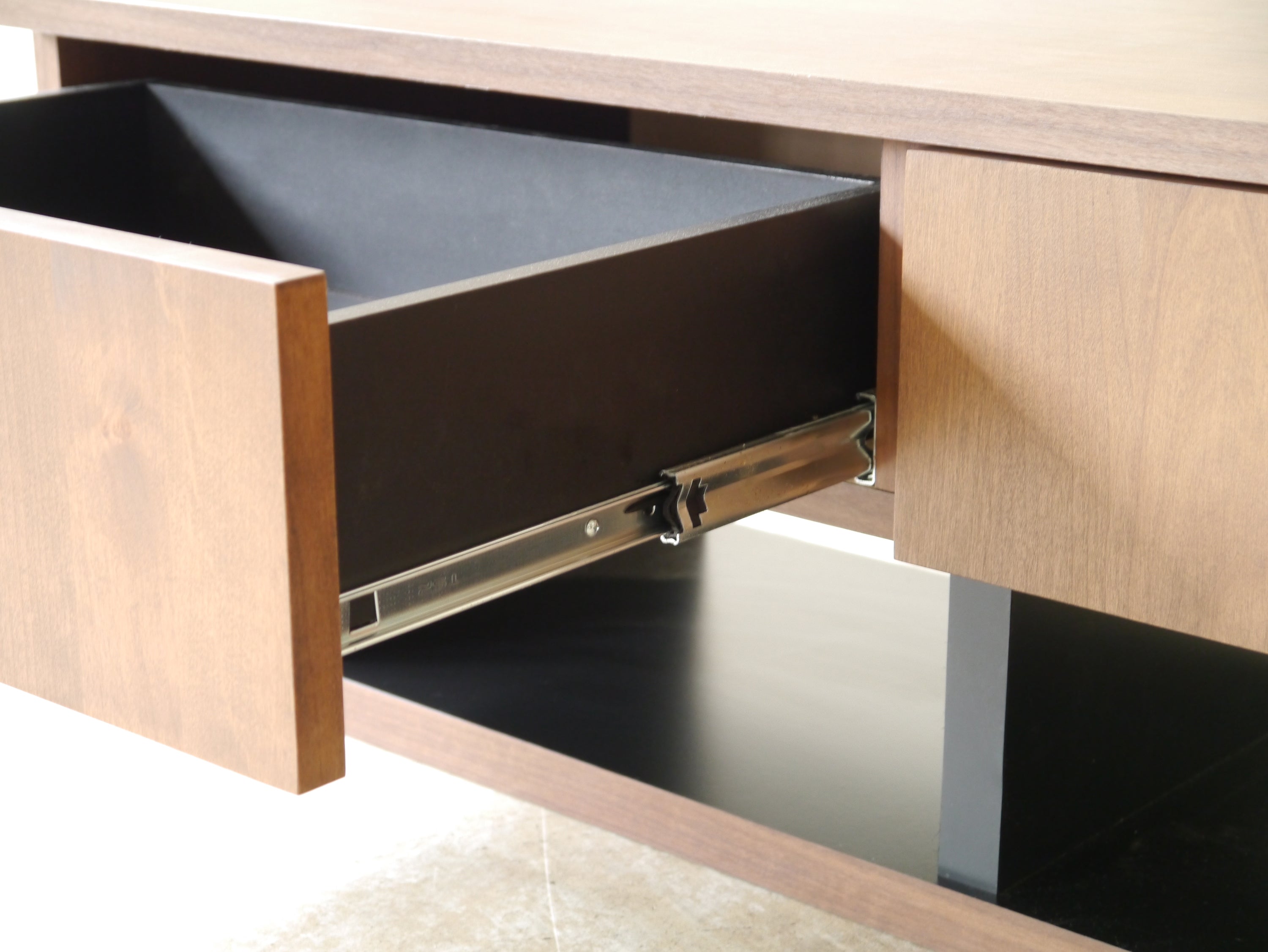 リビングテーブル 完成品 日本製 幅1100mm×奥行480mm×高さ360mm