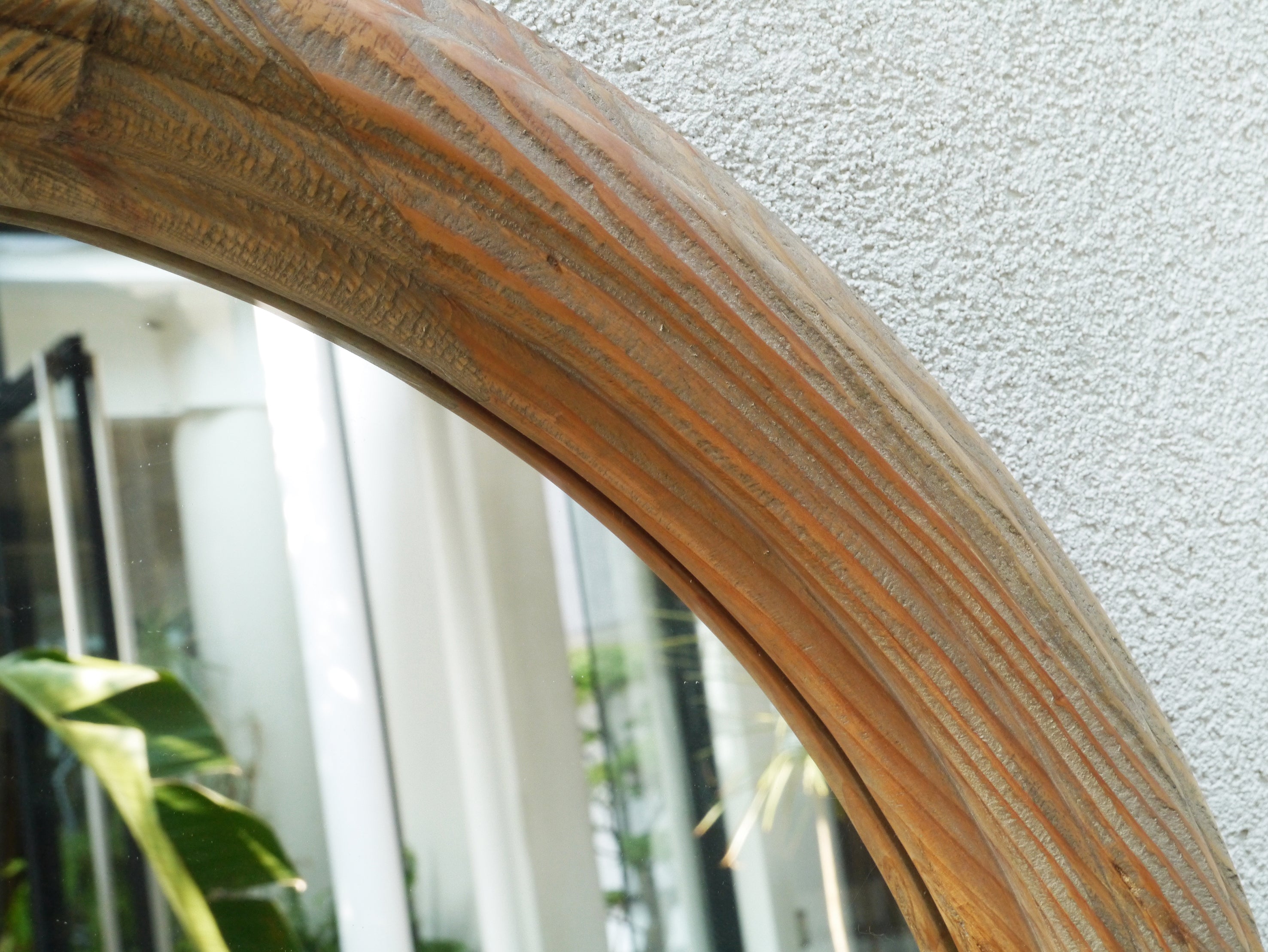 鏡 ミラー ナチュラル 完成品 幅900×奥行60×高さ900mm