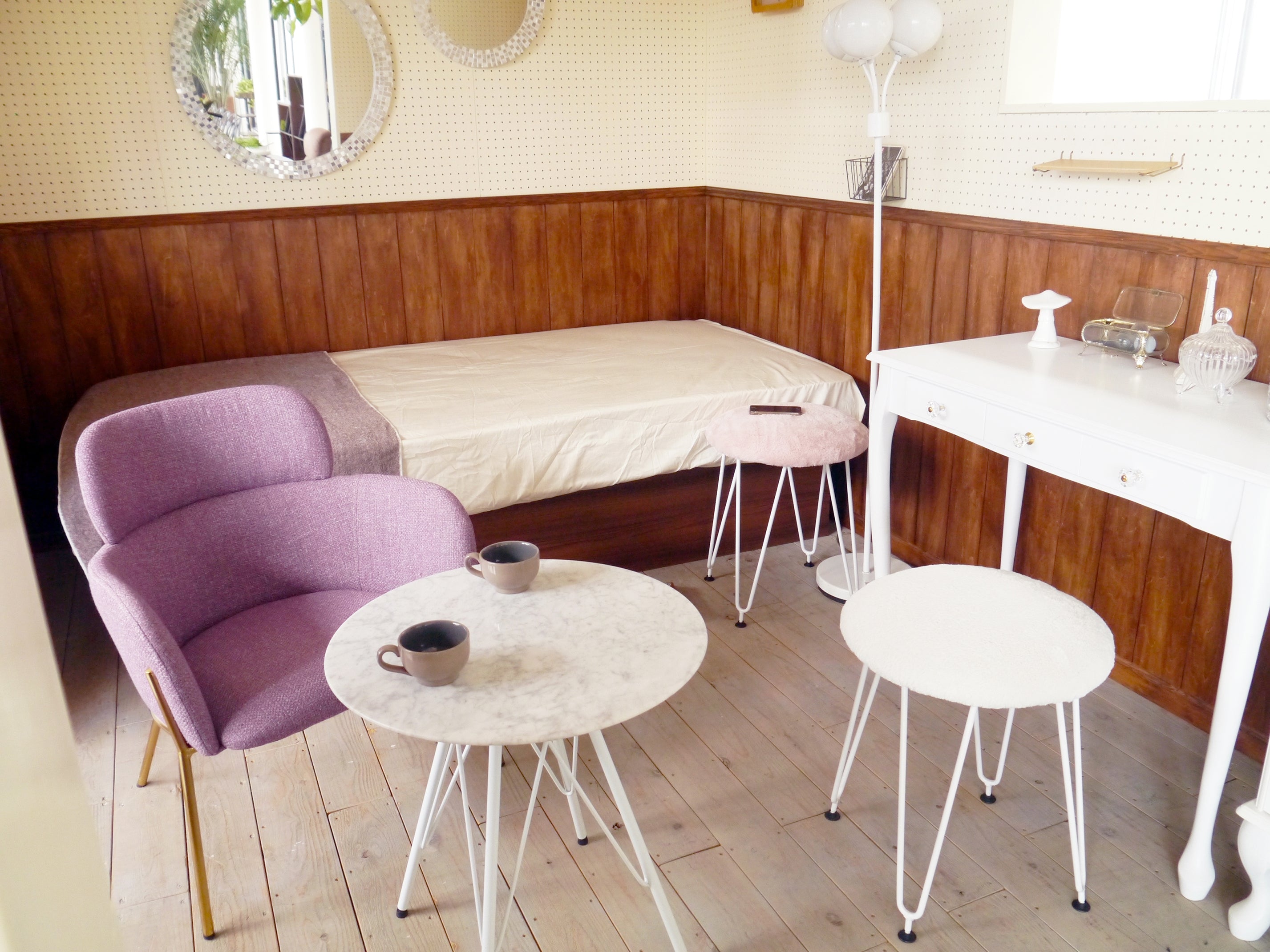 サイドテーブル 幅500mm×奥行500mm×高さ510mm