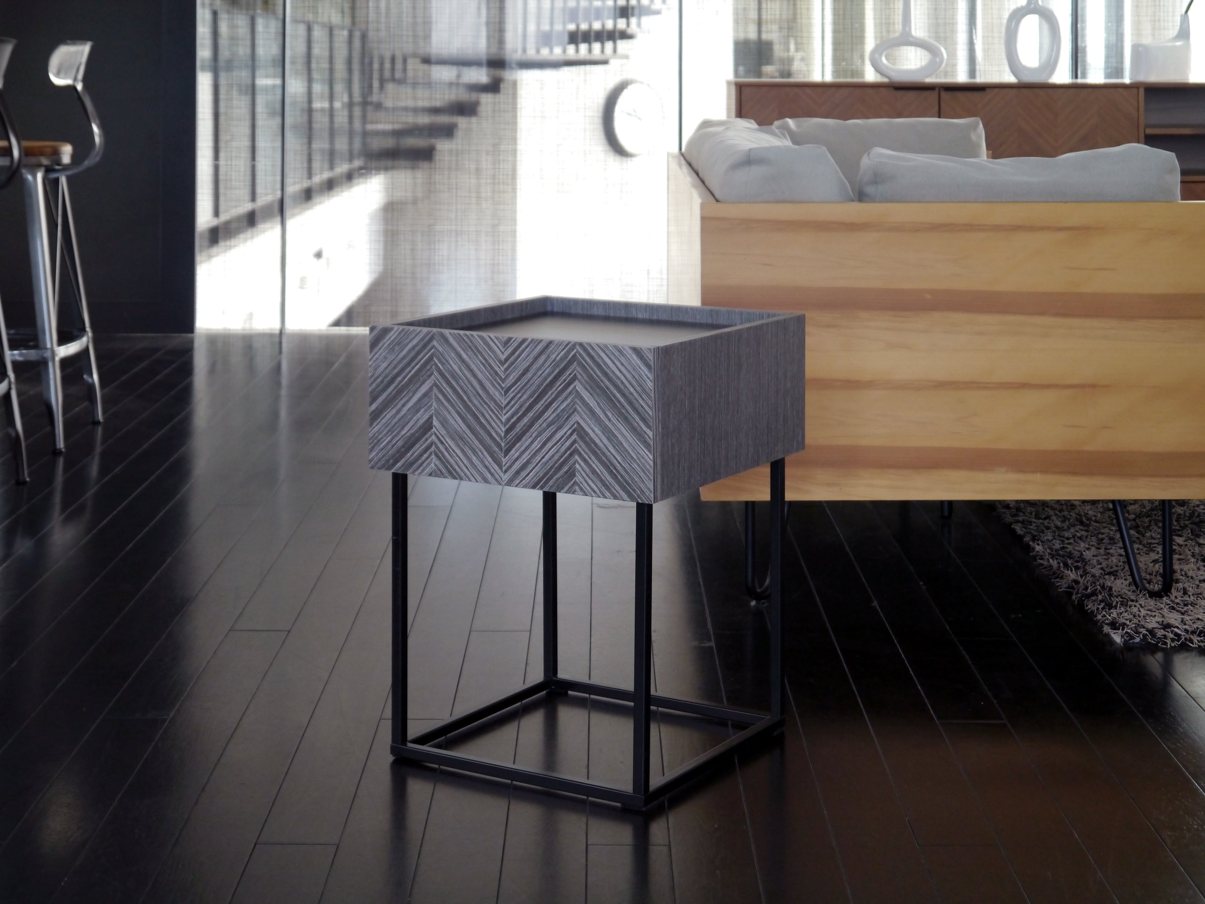 サイドテーブル 完成品 幅400mm×奥行400m×高さ545mm