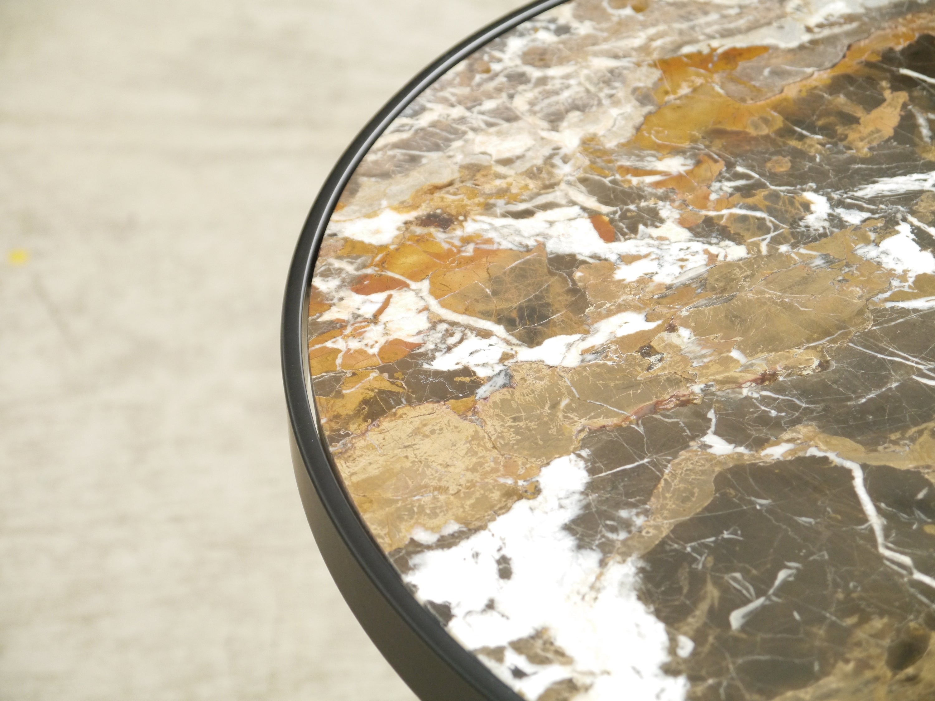 サイドテーブル 大理石 幅475mm×奥行475mm×高さ580mm