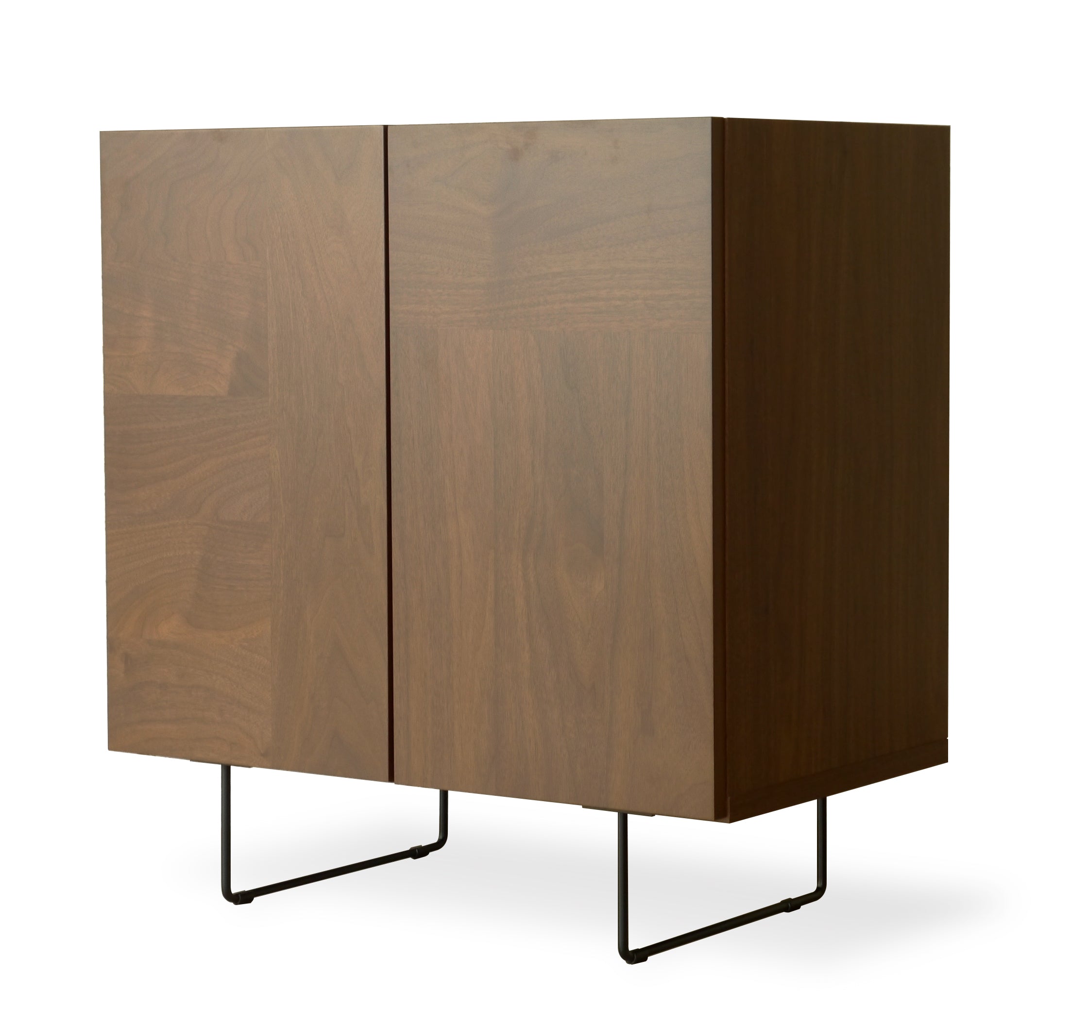 サイドボード スチール脚 3段 日本製 完成品 幅750mm×奥行445mm×高さ800mm