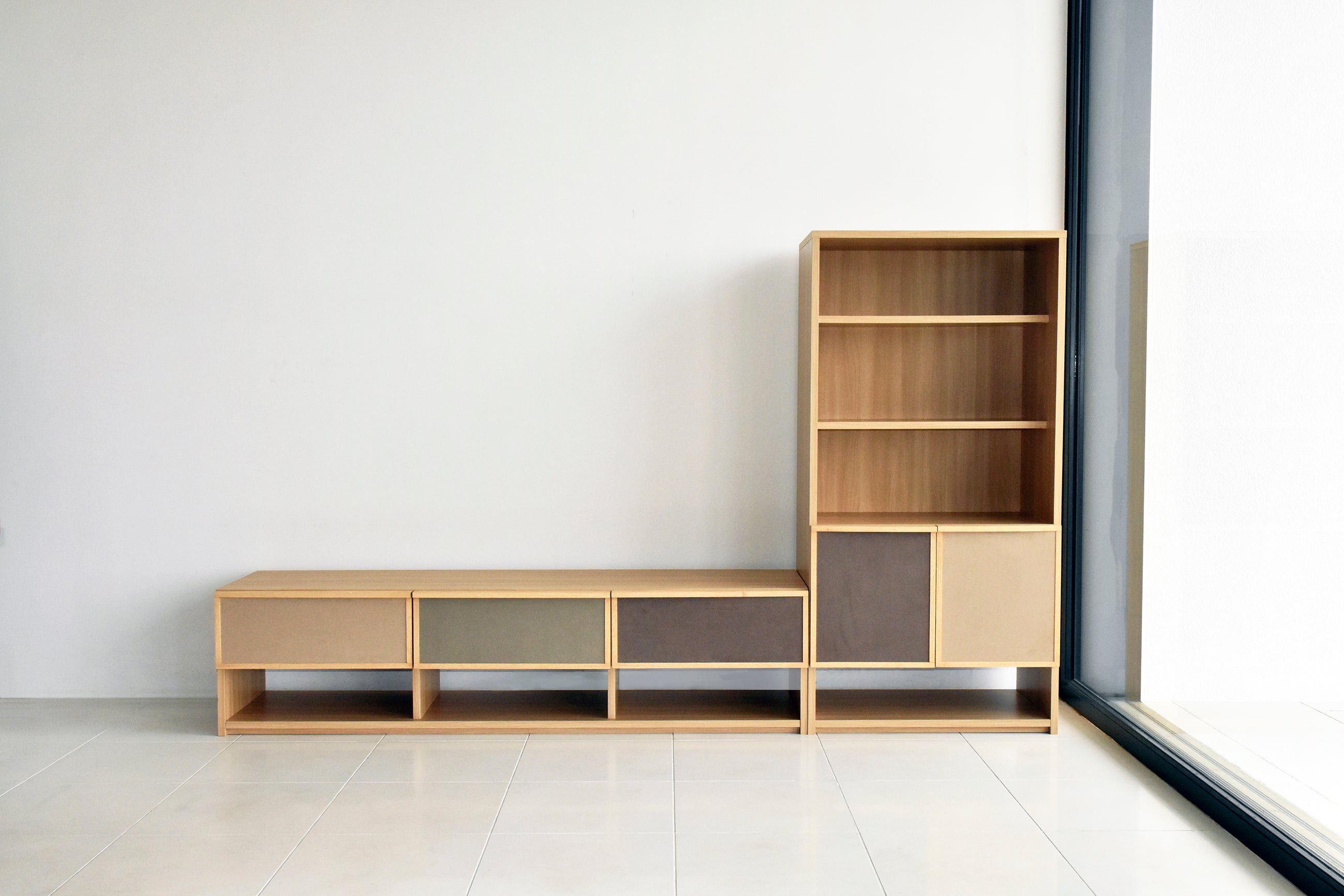 シェルフ 本棚 ブックシェルフ 完成品 日本製 幅700mm×奥行435mm×高さ1400mm - 【公式】allecore(アレコレ) 家具インテリア・生活雑貨のオンライン通販