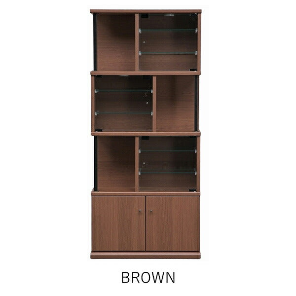 コレクションラック ハイタイプ 幅62×奥行28×高さ161cm コレクションボード ショーケース