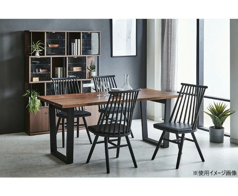 ダイニングチェア 2脚セット 幅45 奥行き53 高さ90cm 木製 無垢 北欧