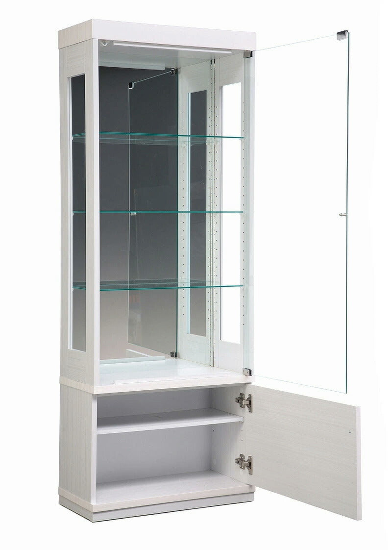 コレクションボード 幅60 奥行30 高さ160 リビングボード コレクションラック