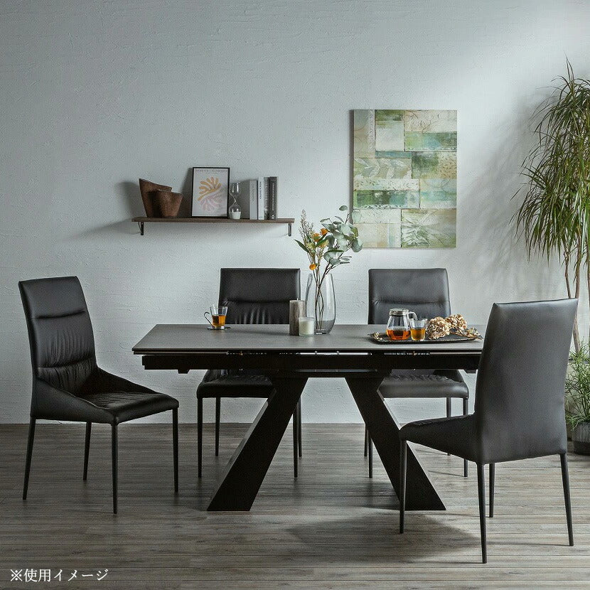 ダイニングチェア 2脚セット チェア 椅子 イス PUレザー