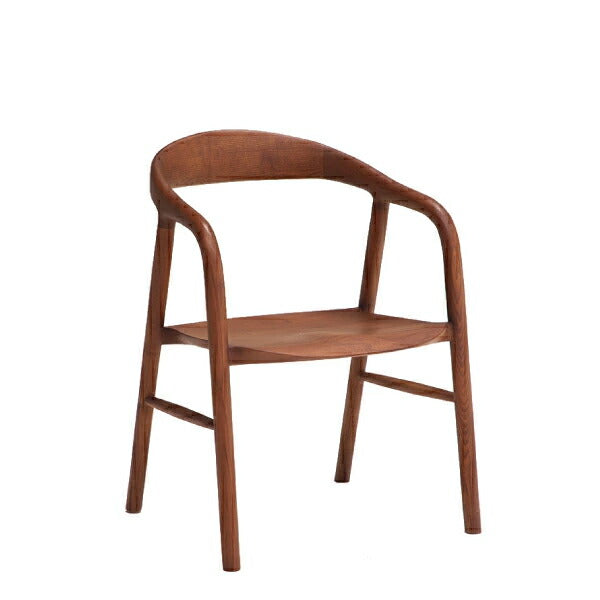 チェア ダイニングチェア 2脚セット 肘付き 天然木