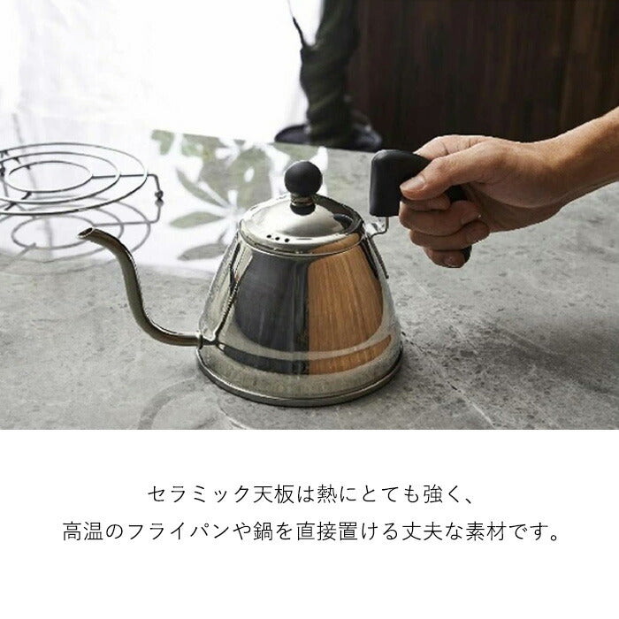 センターテーブル リビングテーブル ローテーブル 110cm ストーン調 収納付き - 【公式】allecore(アレコレ) 家具インテリア・生活雑貨のオンライン通販