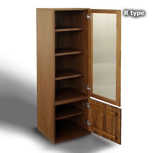 サイドキャビネット 日本製 完成品 幅44.5×奥行40×高さ130.5cm - 【公式】allecore(アレコレ) 家具インテリア・生活雑貨のオンライン通販