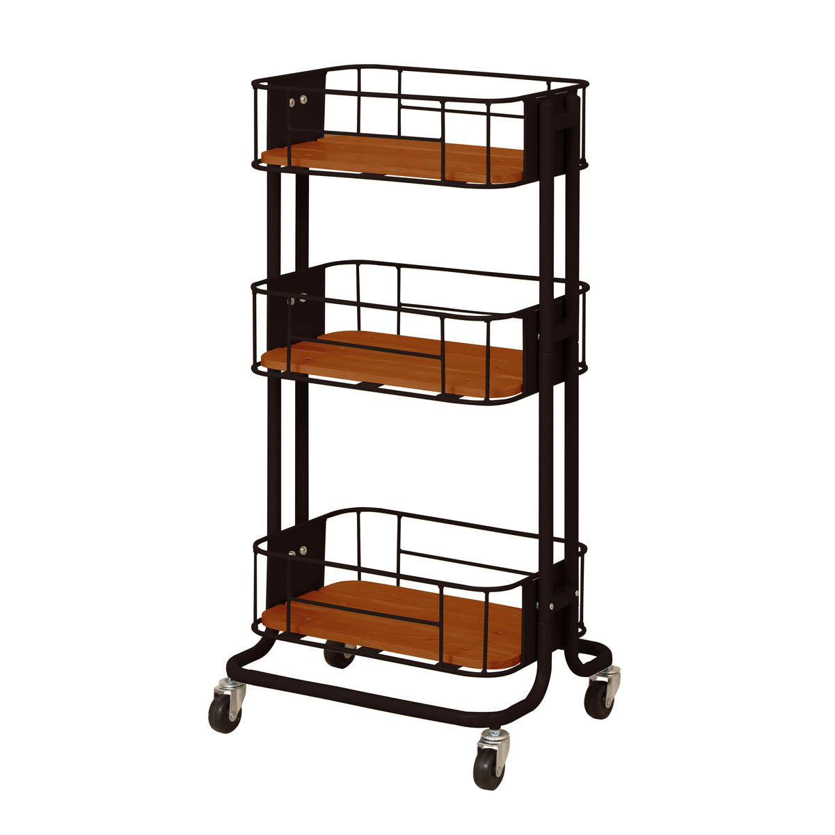 キッチンワゴン 3段 W445×D350×H855mm