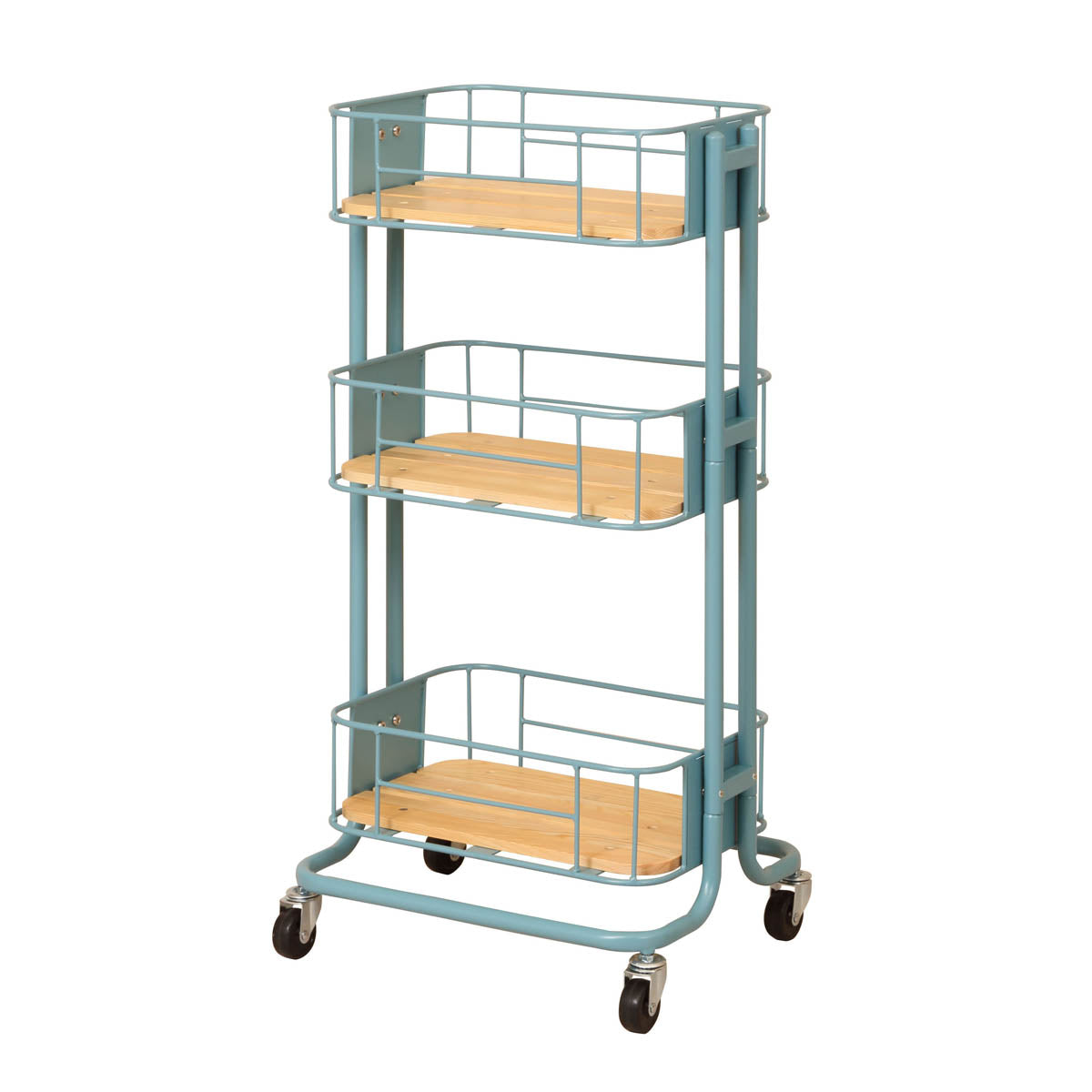 キッチンワゴン 3段 W445×D350×H855mm