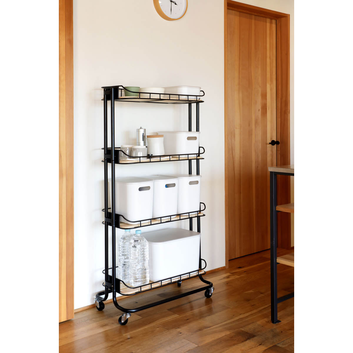 ラック 4段 W650×D350×H1300mm