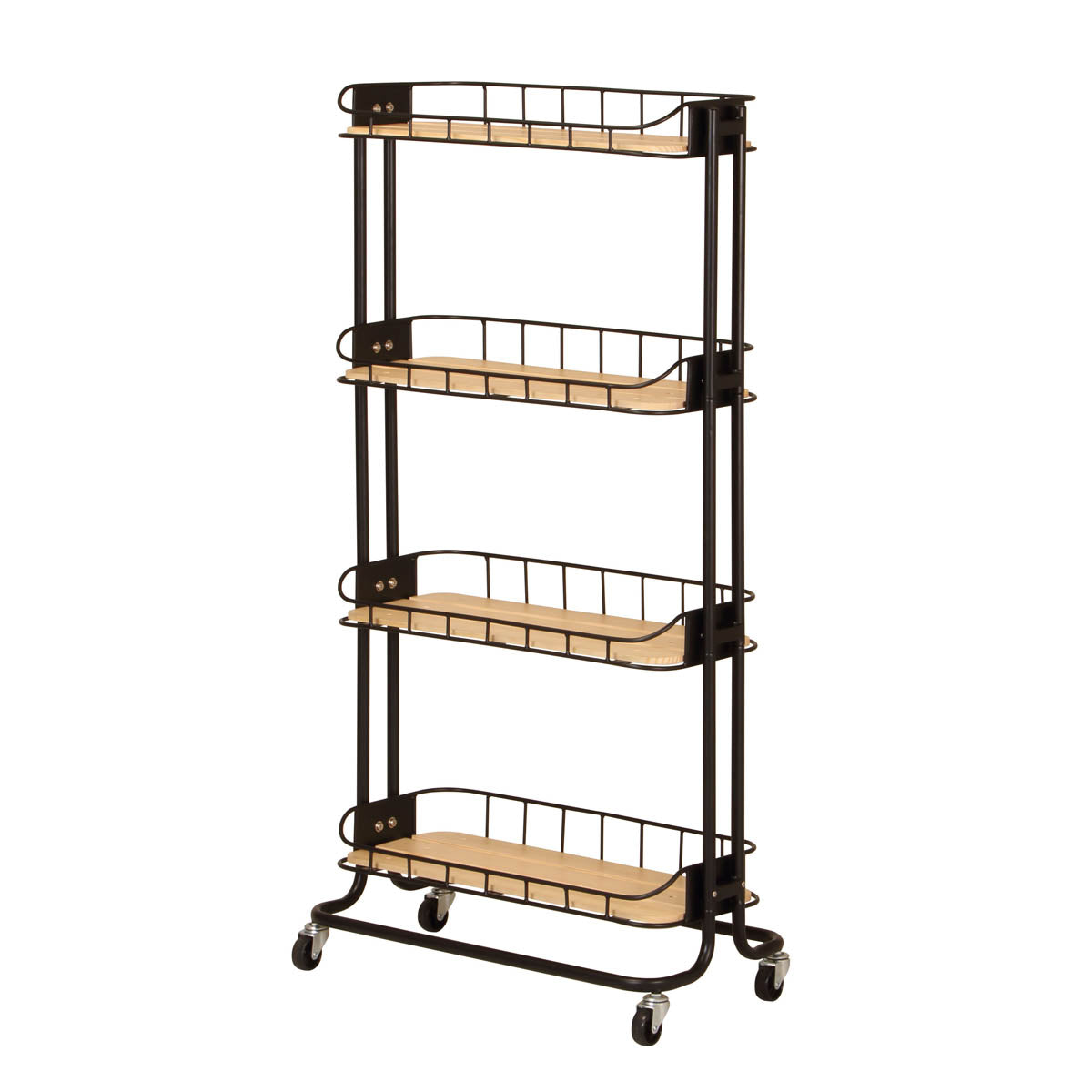 ラック 4段 W650×D350×H1300mm