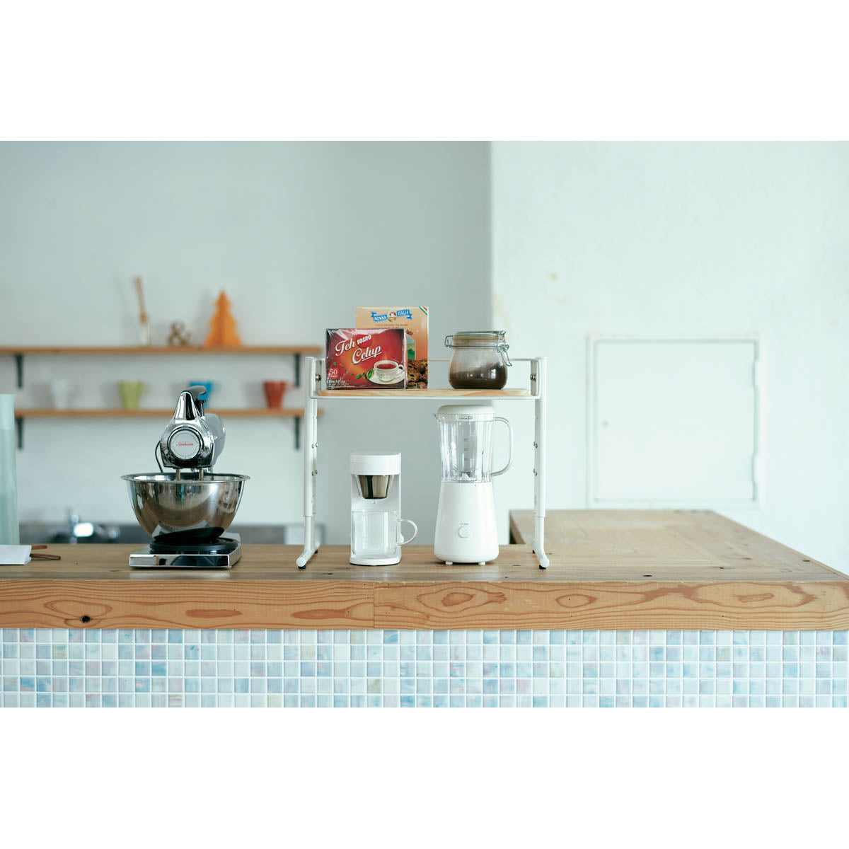 キッチン マルチラック W430×D290×H320~420mm