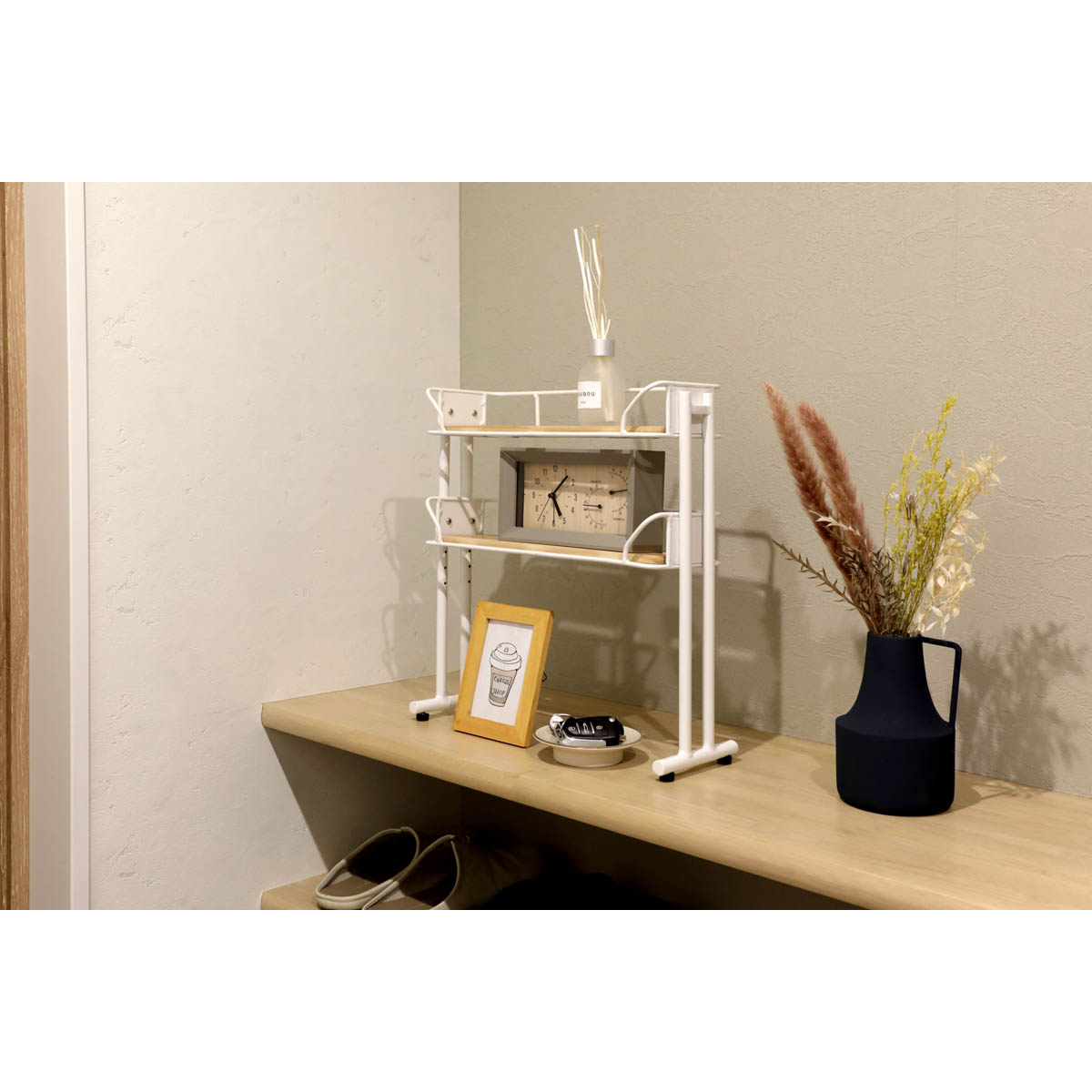 キッチン マルチラック Sサイズ W390×D130×H420mm