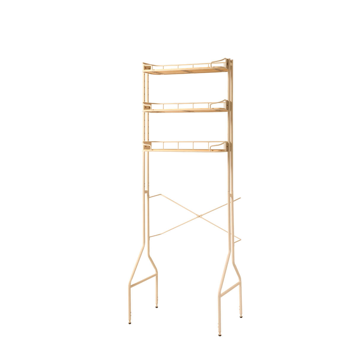 洗濯機上 ランドリーラック W720×D545×H1875~1995mm