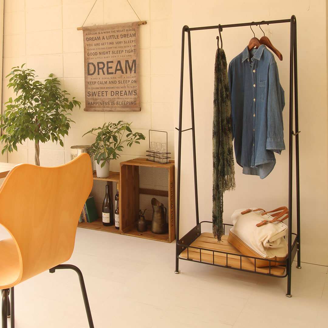 ハンガーラック W615×D450×H1380mm