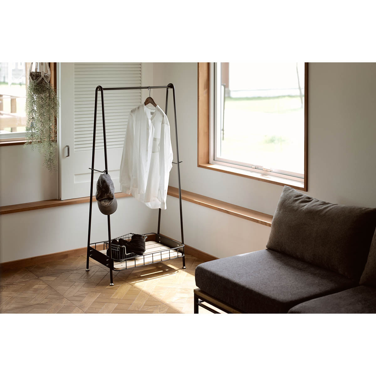 ハンガーラック W615×D450×H1380mm