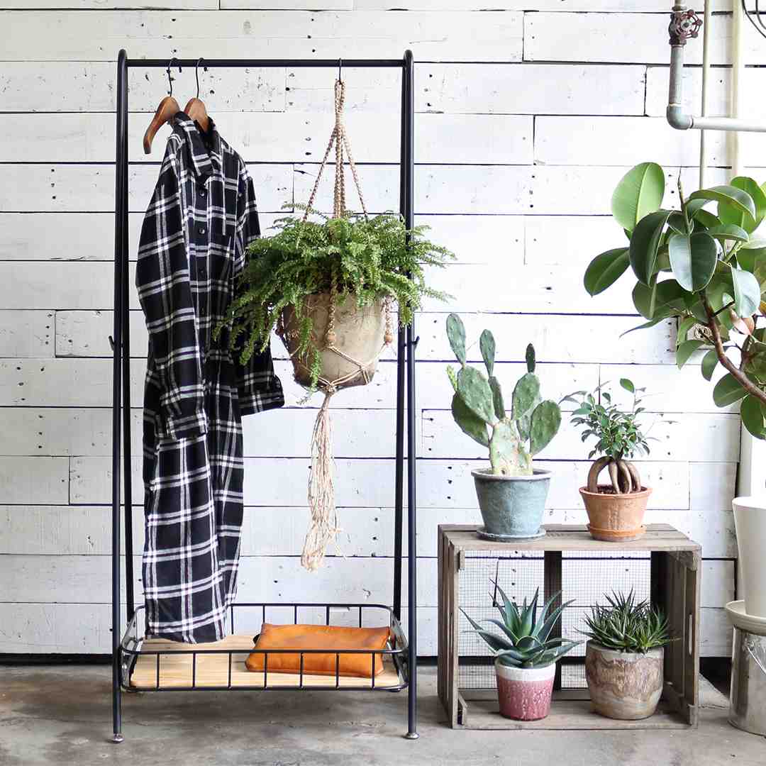 ハンガーラック W615×D450×H1380mm