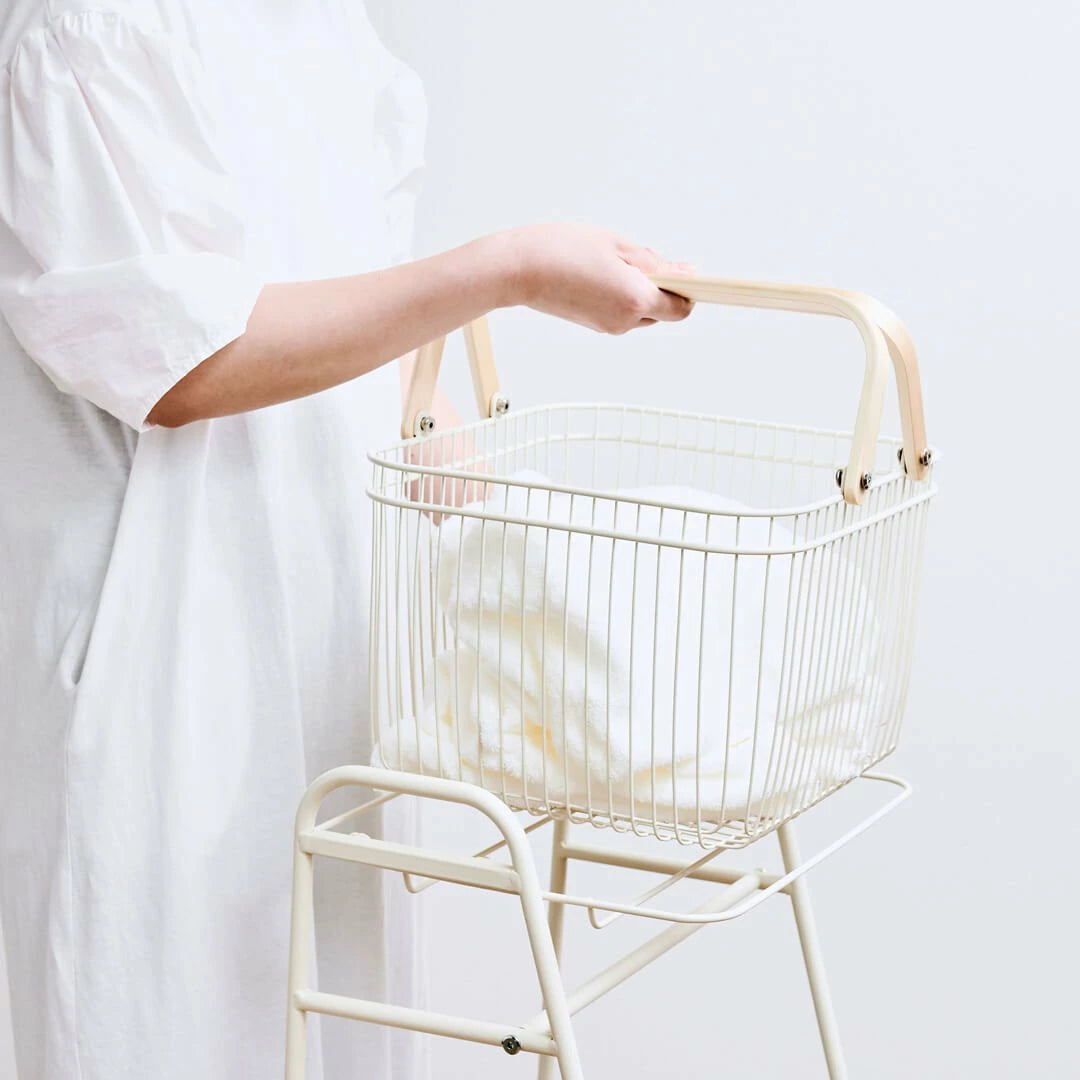 キャリーバスケット ワゴン S W380×D355×H970mm