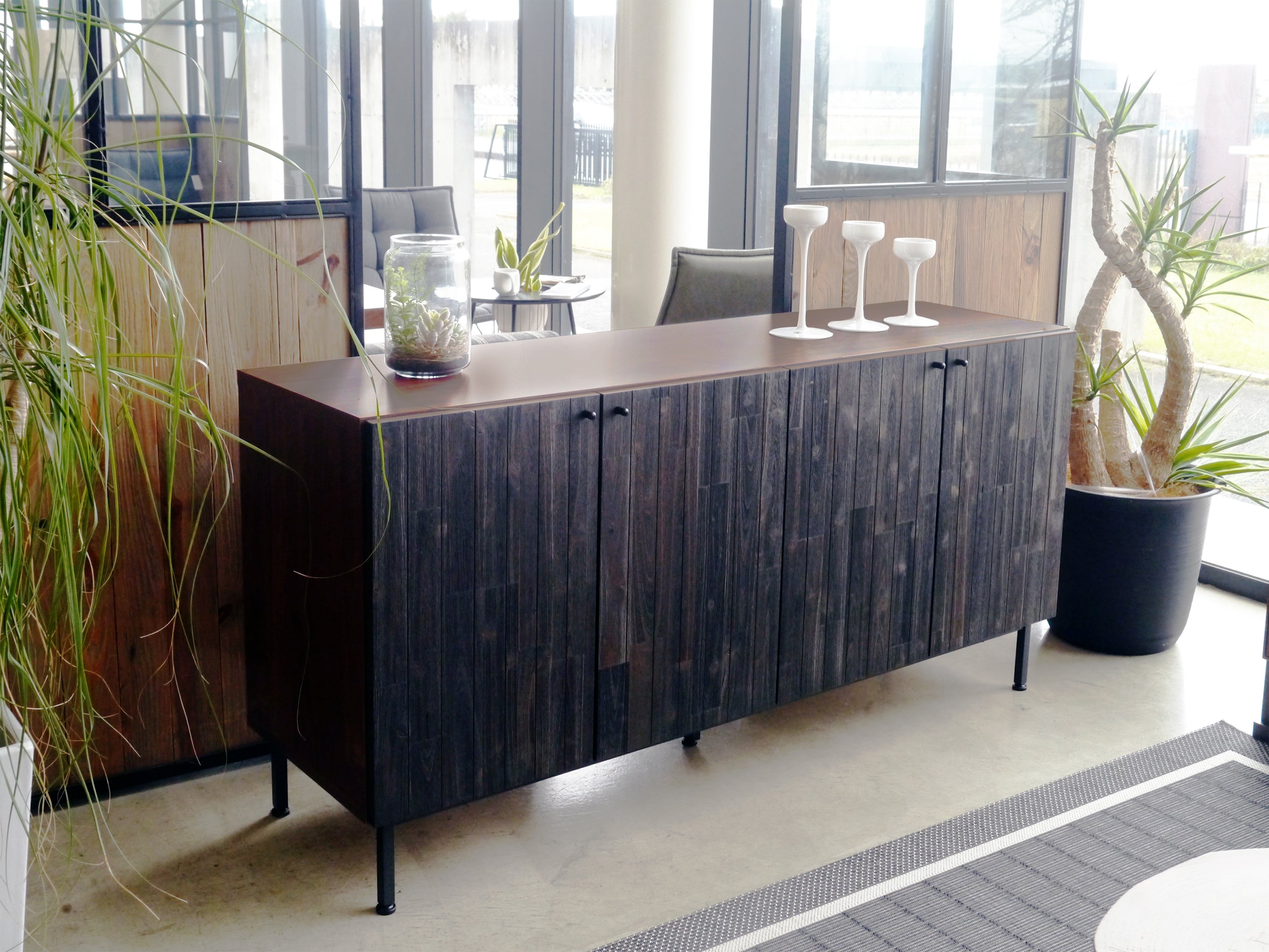 サイドボード 完成品 日本製 幅1560mm×奥行440mm×高さ760mm - 【公式】allecore(アレコレ) 家具インテリア・生活雑貨のオンライン通販