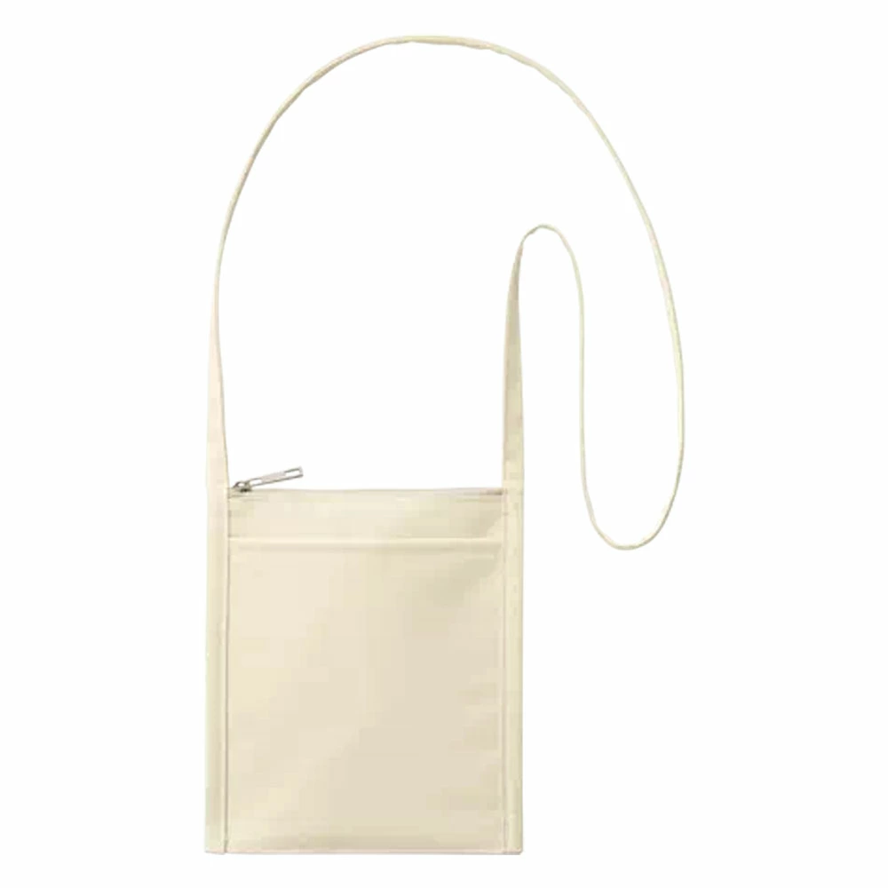 フロントポケットミニサコッシュ 薄型 無地