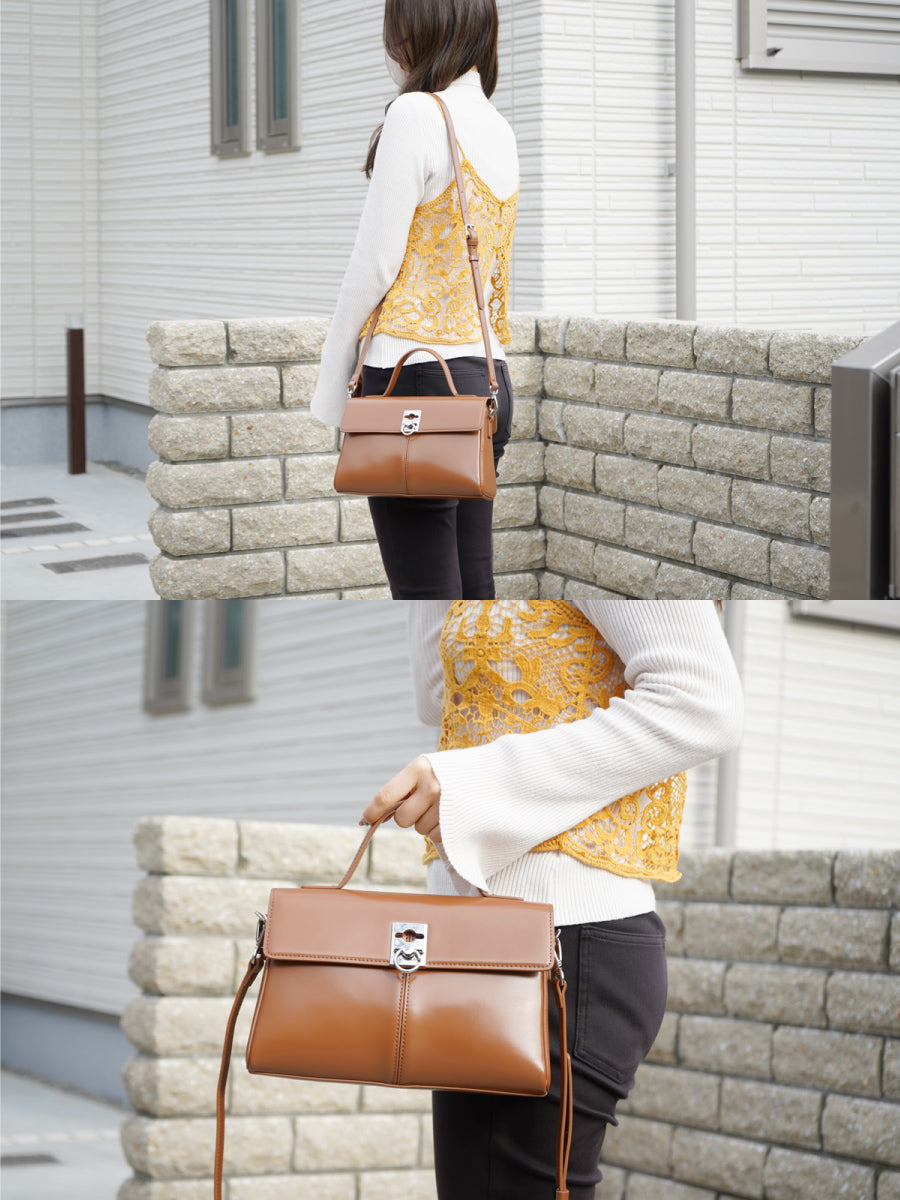 牛革 2way ショルダーバッグ allecore