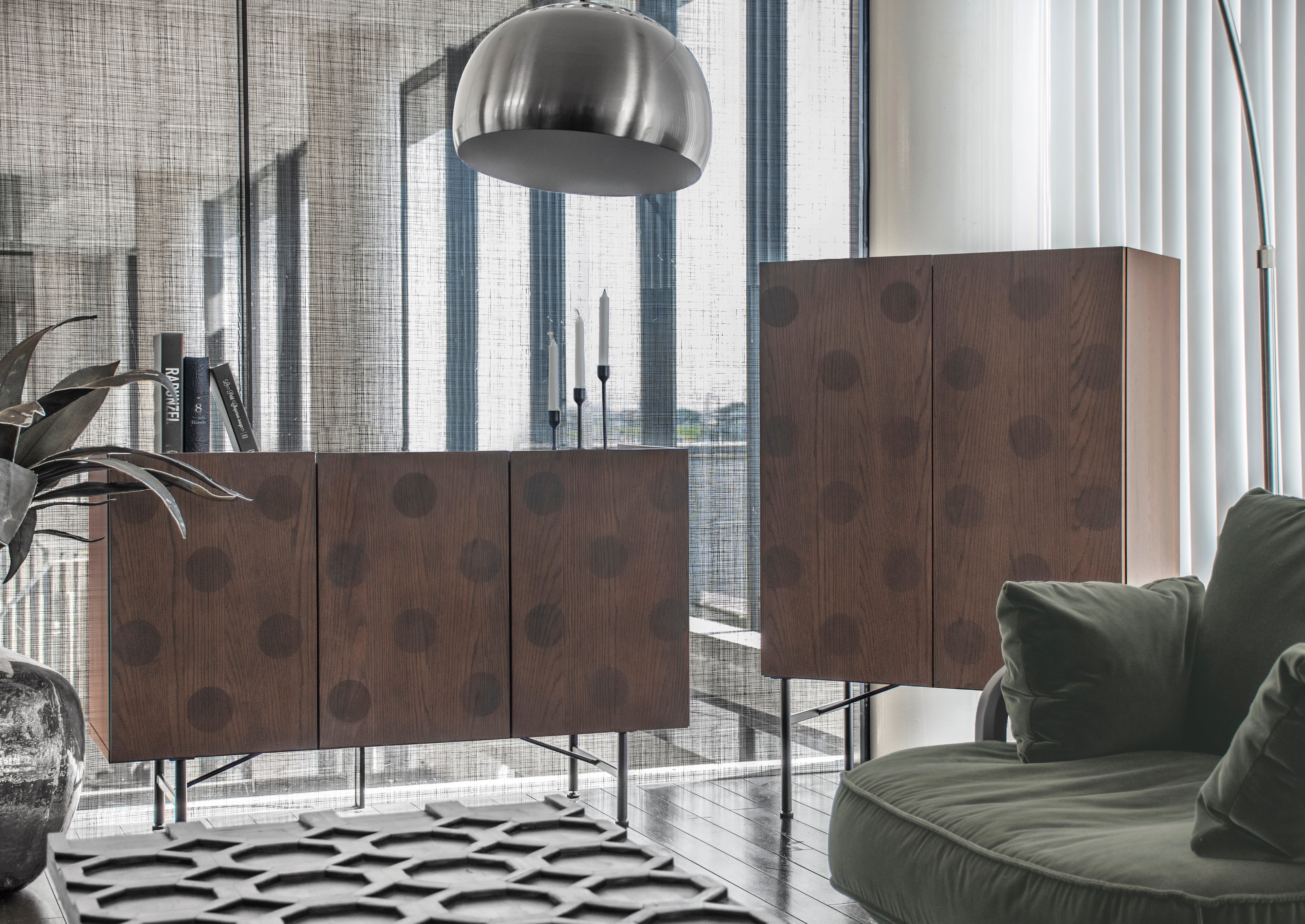 キャビネット 幅800mm×奥行420mm×高さ1200mm