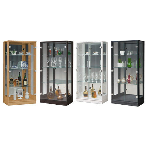 コレクションラック コレクションケース ハイタイプ 4段 幅60×奥行35×高さ128cm