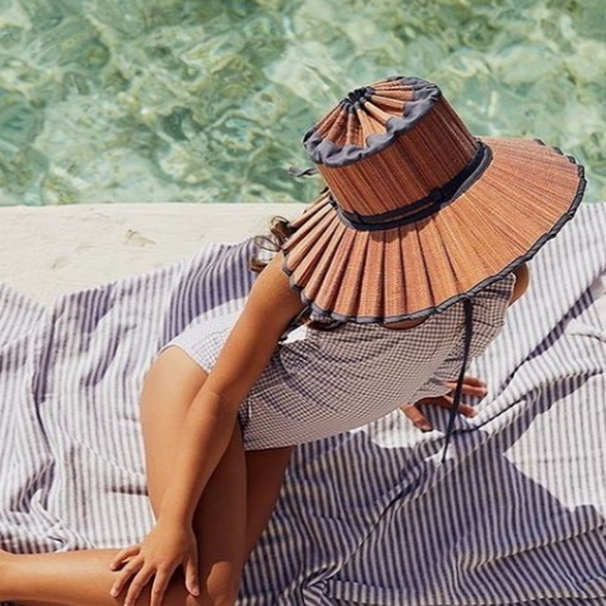 Lorna Murray Apparel ローナ マーレイ 帽子 麦わら帽子 ストローハット mom Vienna Hat ウィーン ハット M 大人 - 【公式】allecore(アレコレ) 家具インテリア・生活雑貨のオンライン通販