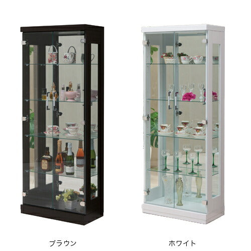 コレクションラック コレクションケース ハイタイプ 5段 幅60×奥行30×高さ150cm