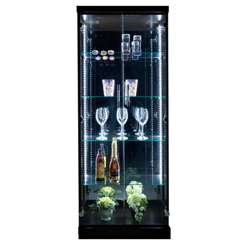 コレクションラック コレクションケース ハイタイプ 5段 幅60×奥行30×高さ150cm