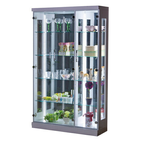 コレクションラック コレクションケース ハイタイプ 幅90×奥行30×高さ150cm