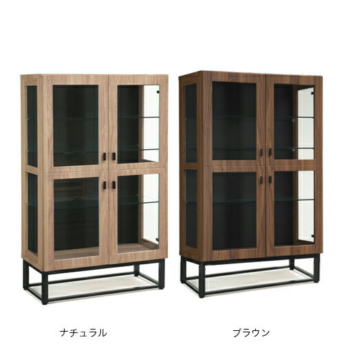 コレクションラック コレクションケース ロータイプ 幅80×奥行38×高さ128cm